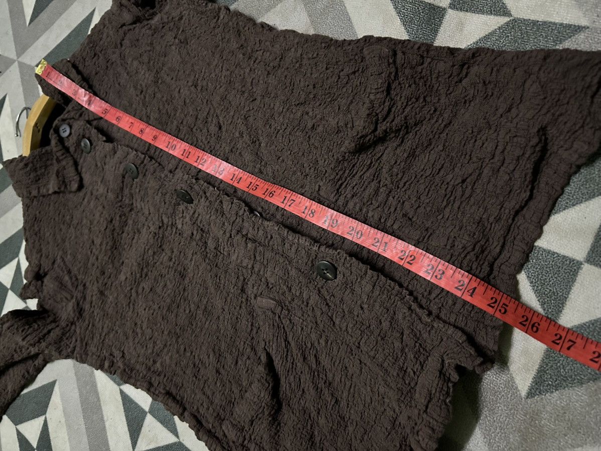 Issey Miyake Issey Miyake Me dark brown button jacket Size M / US 6-8 / IT 42-44 - 8 Thumbnail