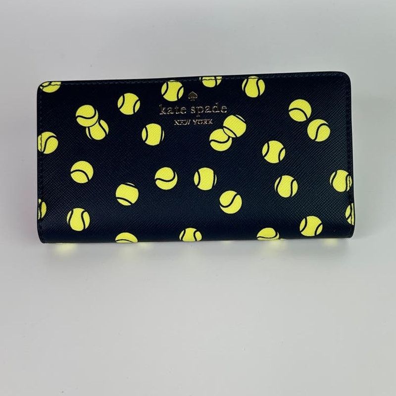 Kate Spade Kate Spade Tennis Toss Large Slim Bifold Wallet Size ONE SIZE - 4 Thumbnail