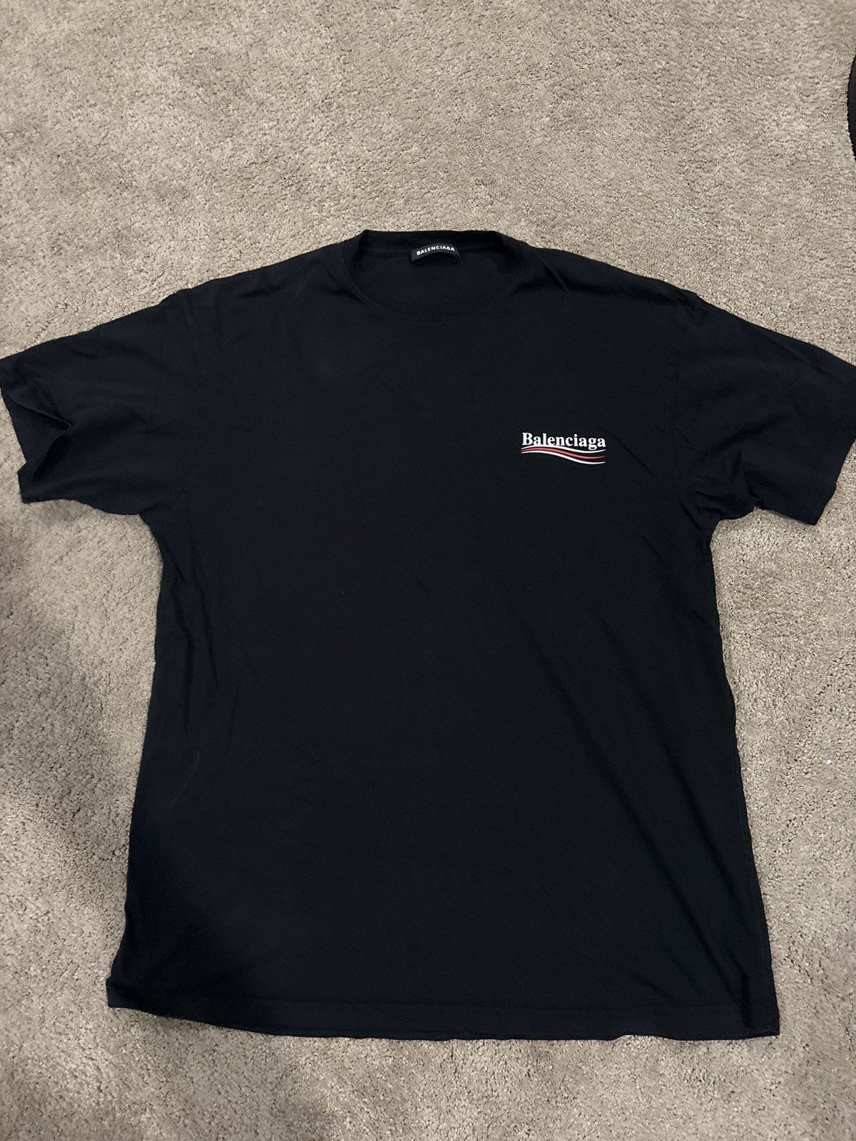 Balenciaga FW17 Balenciaga Web Logo Shirt Size US M / EU 48-50 / 2 - 1 Thumbnail