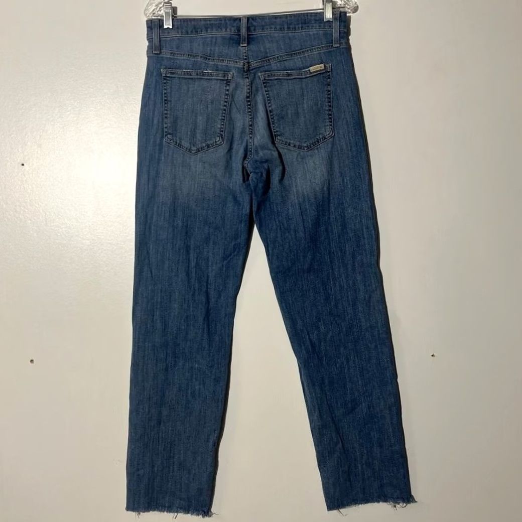 Vintage Joe's Jeans The Niki Mid Rise Boyfriend Distressed Blue Denim W29 M36 Jeans Size 29" - 4 Thumbnail