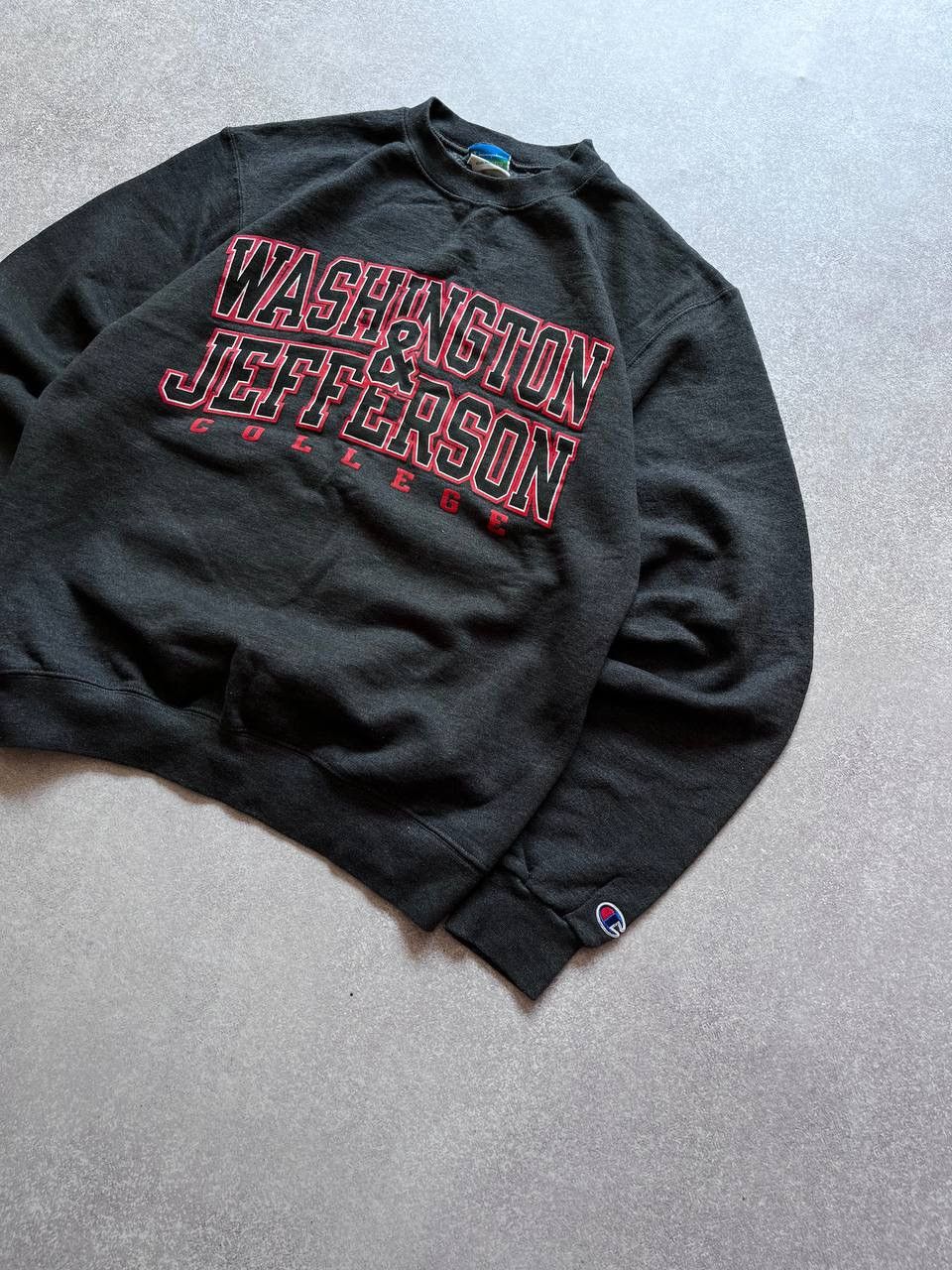 Vintage Vintage Washington & Jefferson Boxy Sweatshirt Y2K S Size US S / EU 44-46 / 1 - 4 Thumbnail