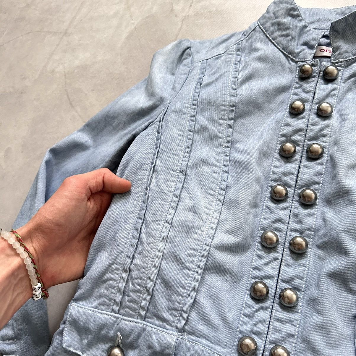 Hysteric Glamour × Undercover 00s Napoleon Military Jacket YSL LGB Balmain Vibe Size S / US 4 / IT 40 - 6 Thumbnail