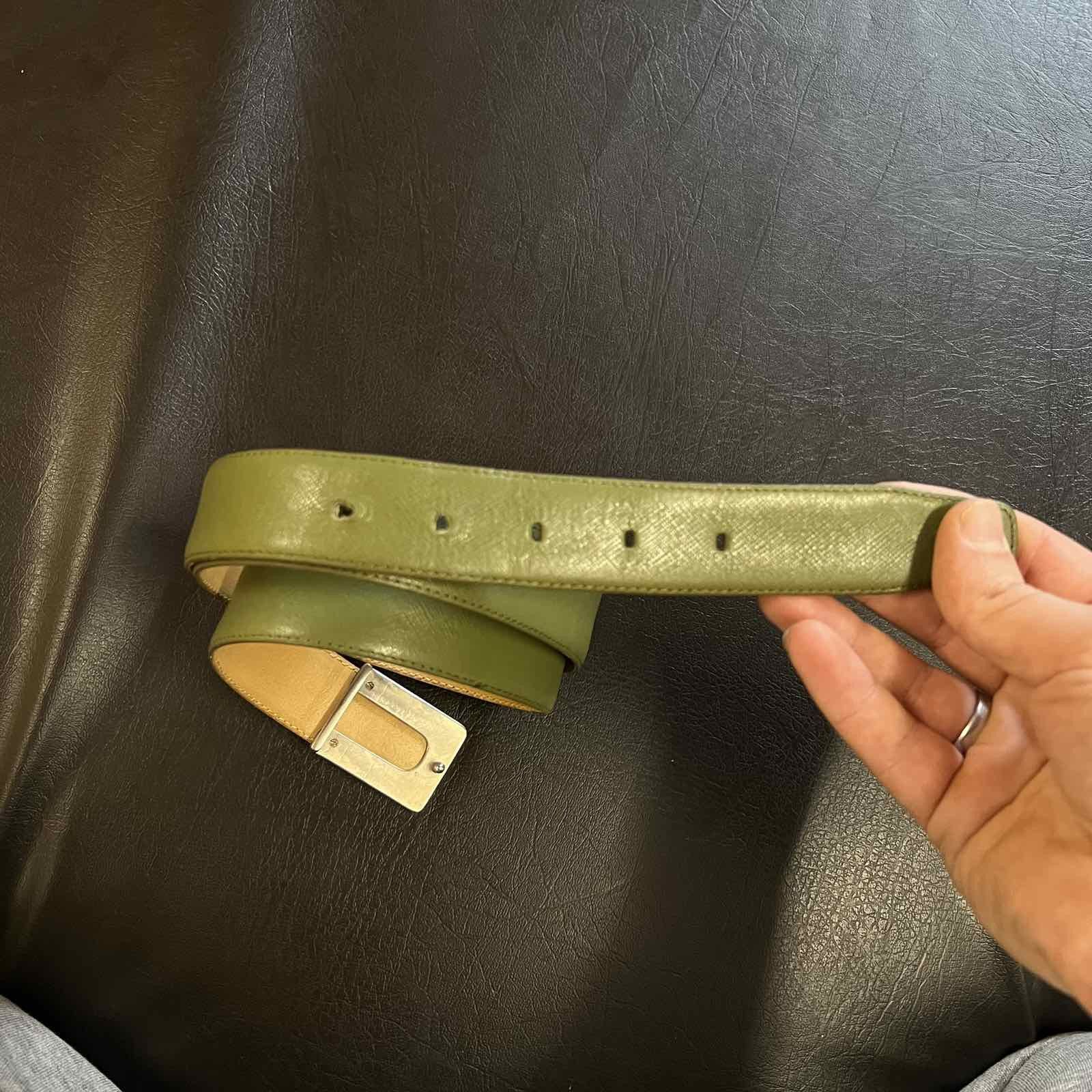 Leather × Pierre Cardin × Vintage Vintage Pierre Cardin Leather Belt Logo 90s Size ONE SIZE - 3 Thumbnail