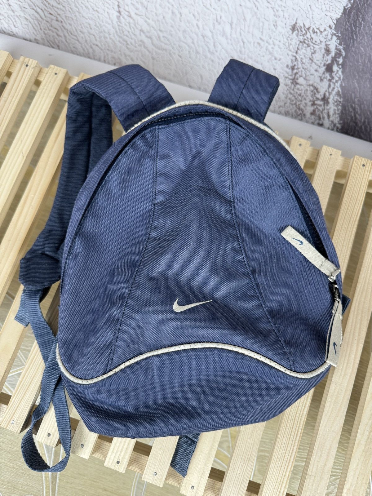 Nike Nike vintage Y2K blue mini backpack rare Size ONE SIZE - 3 Thumbnail
