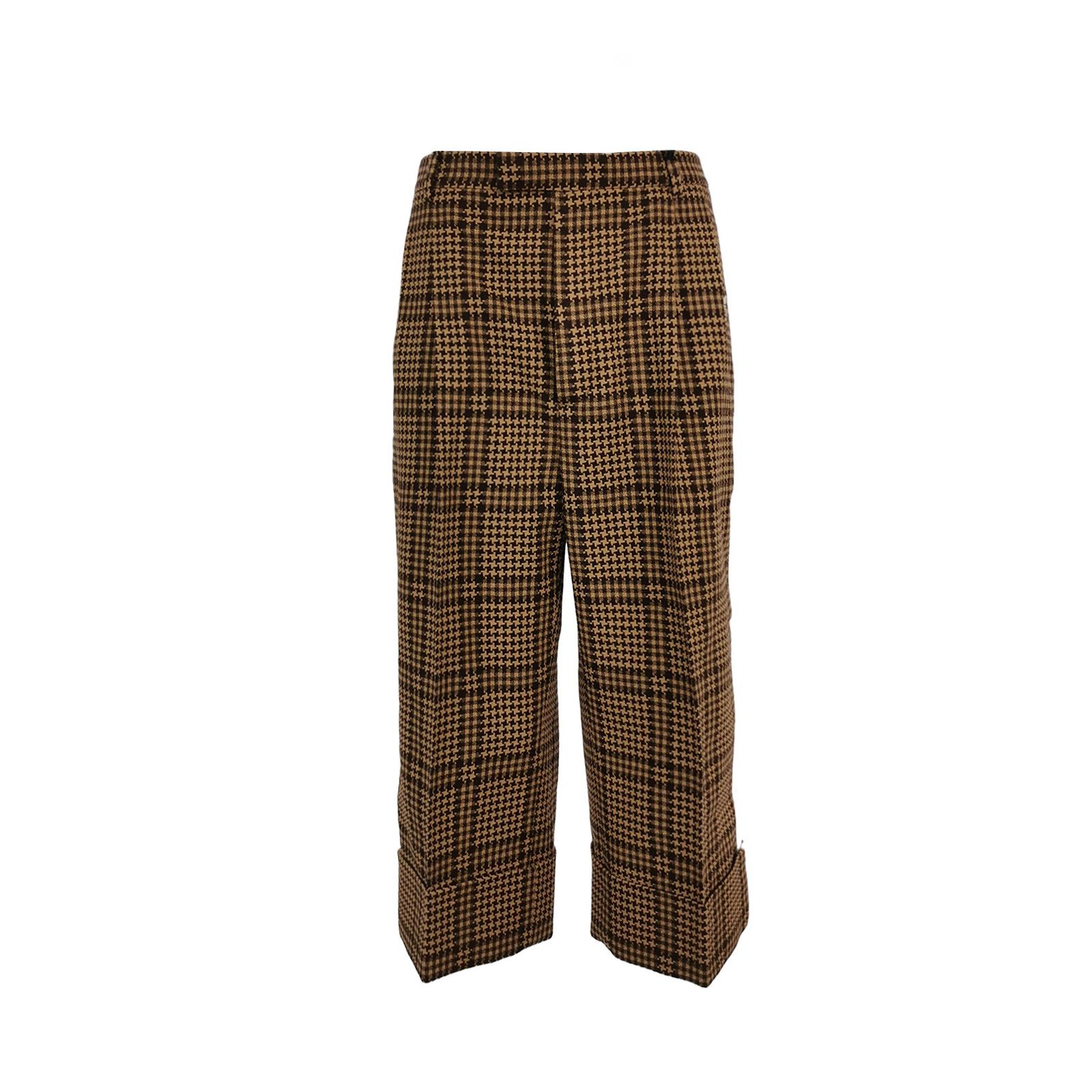 Gucci Gucci x Adidas Houndstooth Wool Pants Size 40 Size 27" / US 4 / IT 40 - 1 Thumbnail