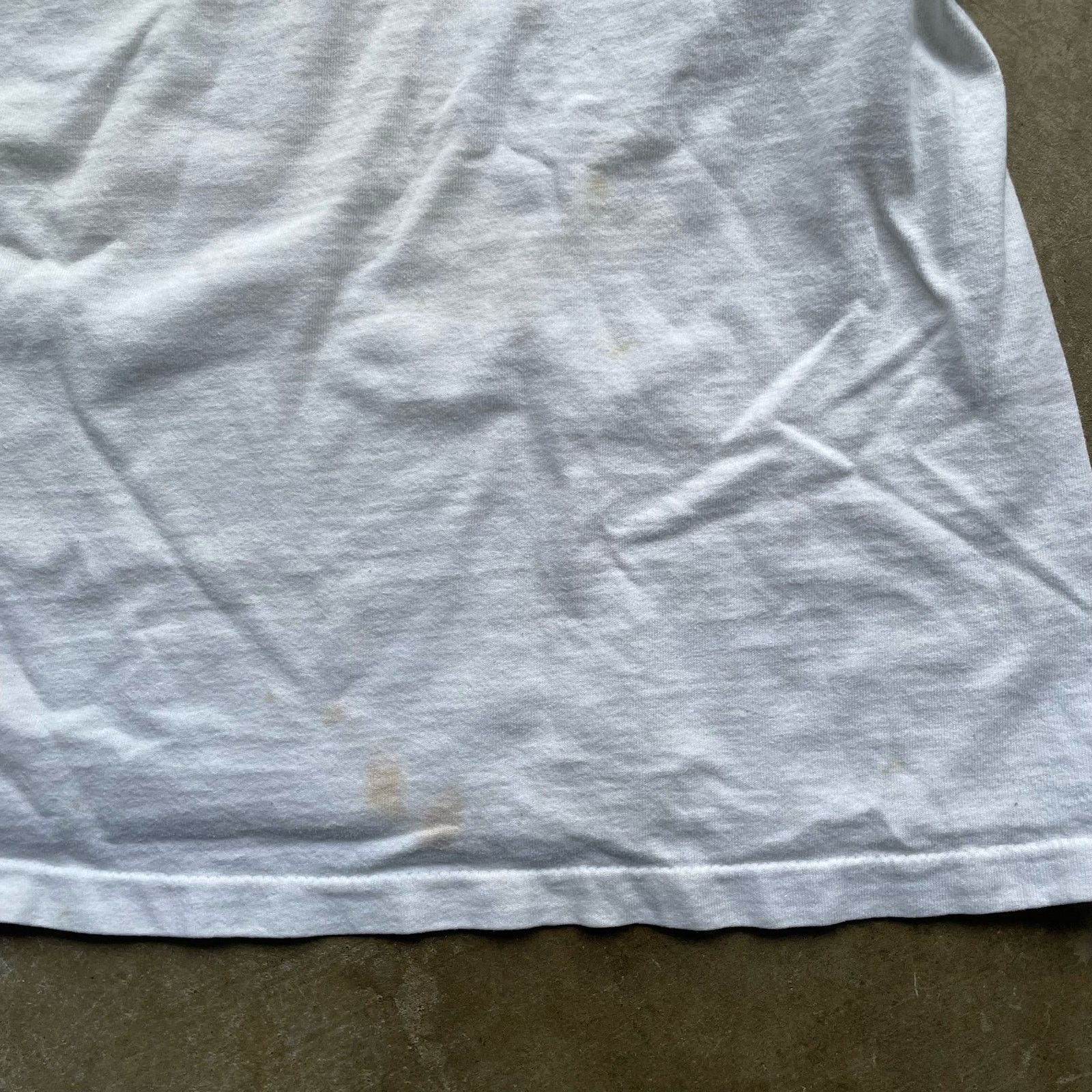Vintage VINTAGE SINGLE STITCH FREAKY TEE SHIRT SZ XL BAGGY WHITE Size US XL / EU 56 / 4 - 7 Thumbnail