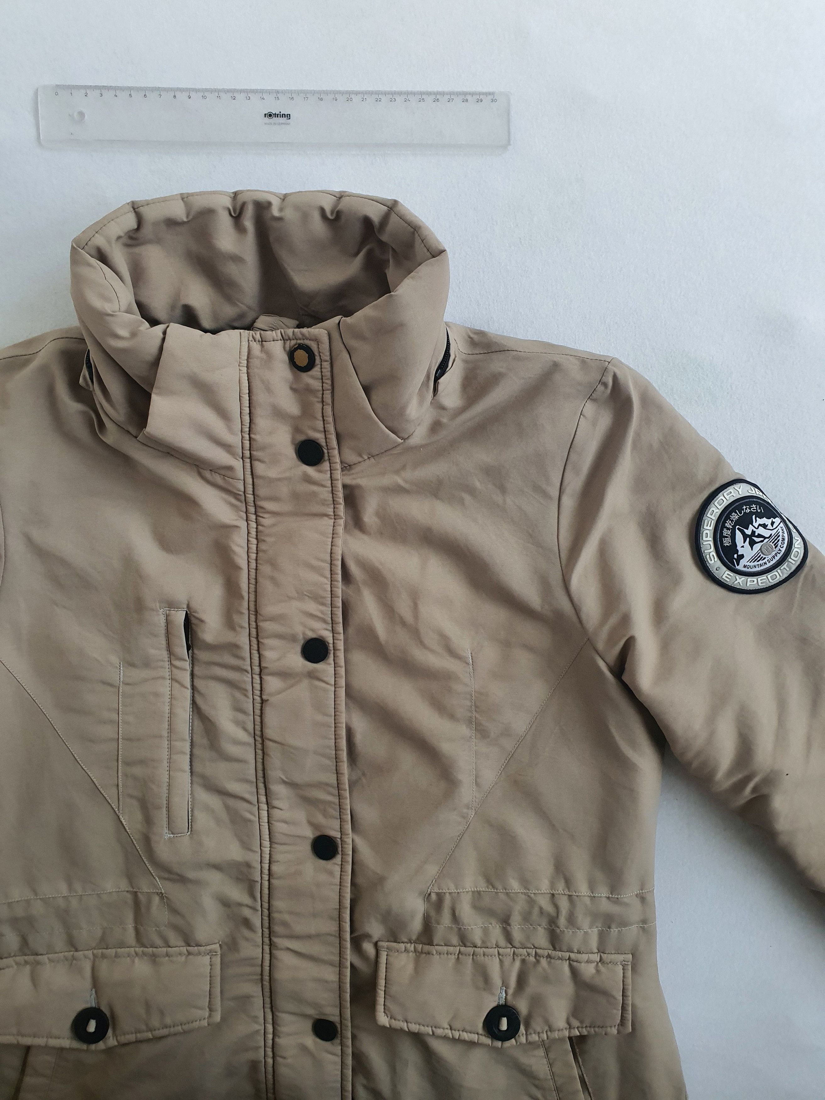 Superdry EVEREST Parka Heavy Winter Coat - Sz UK 12, US 8, EU 40 Size M / US 6-8 / IT 42-44 - 3 Thumbnail