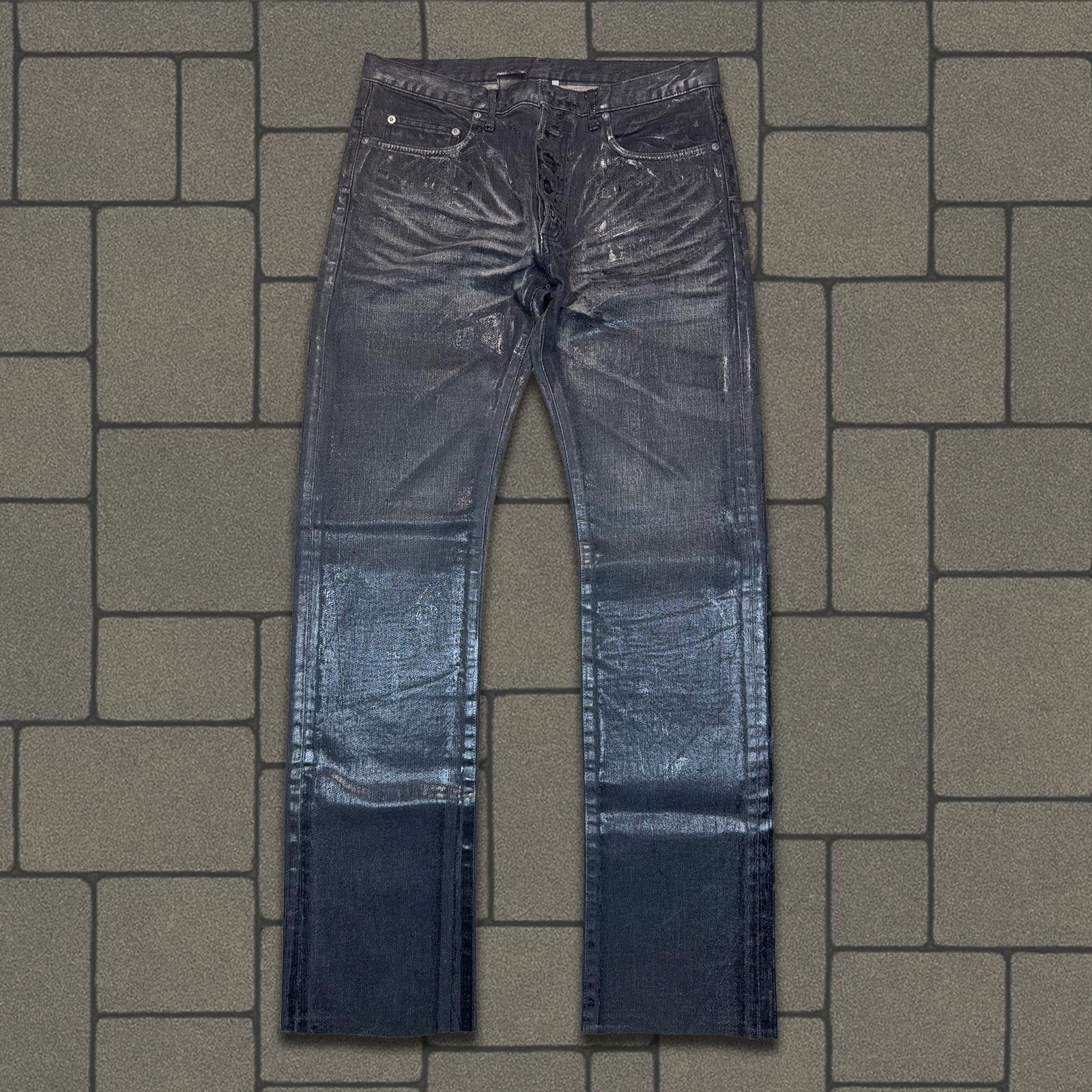 パンツ AW04\"dior homme\"clawmark denim Dior × Hedi Slimane AW04 Dior Homme VOTC Clawmark Denim