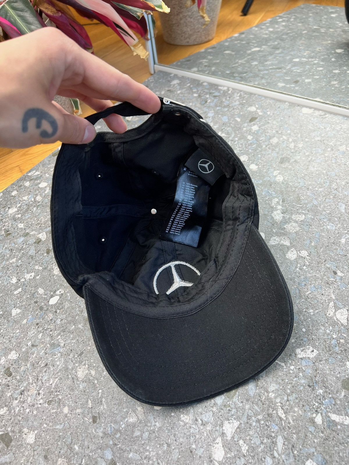 Mercedes-Benz × Vintage Vintage Mercedes Benz Logo Cap Size ONE SIZE - 10 Thumbnail