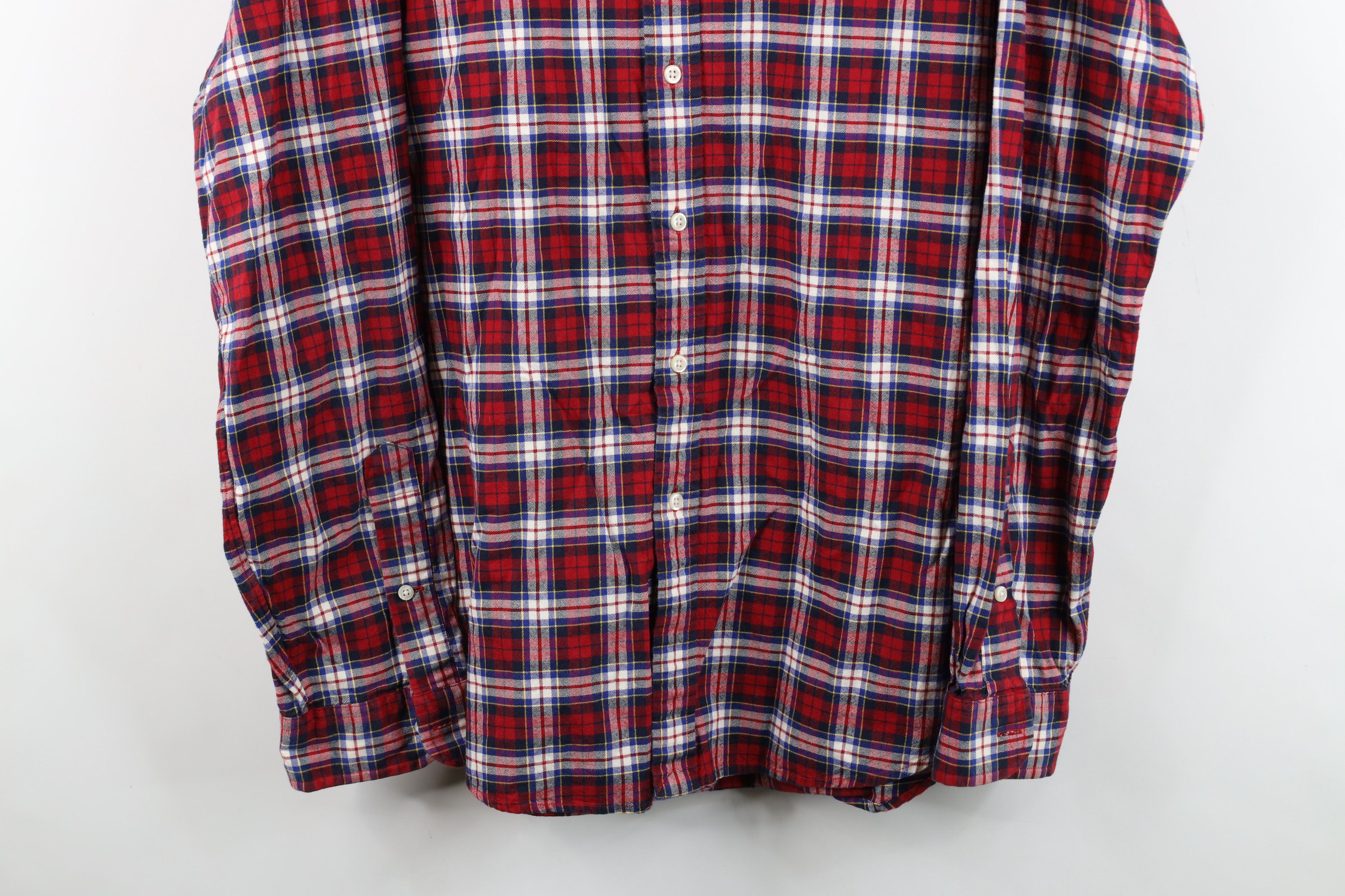 Ralph Lauren Vintage Ralph Lauren Collared Button Down Shirt Plaid Size US XL / EU 56 / 4 - 3 Thumbnail