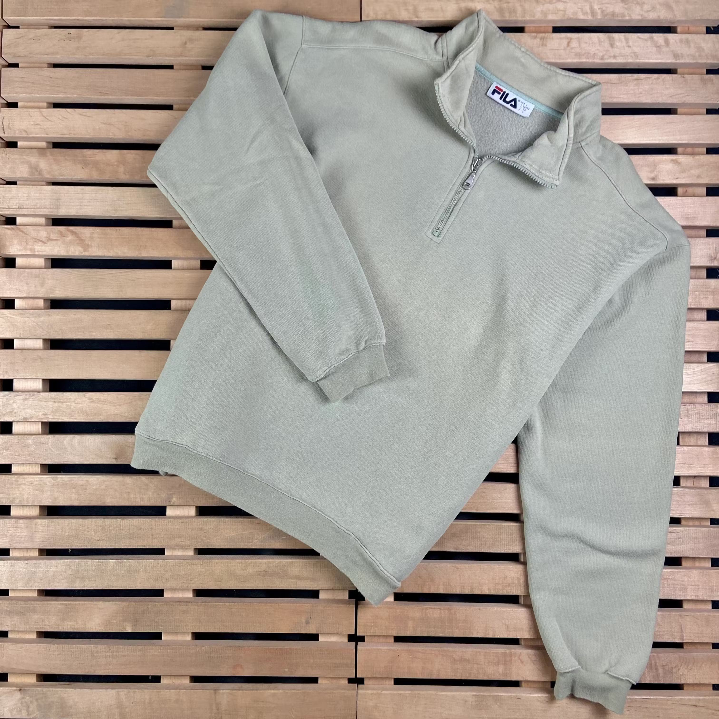 Fila × Vintage Mens Sweatshirt Pullover Fila Vintage Size L Size US L / EU 52-54 / 3 - 1 Thumbnail