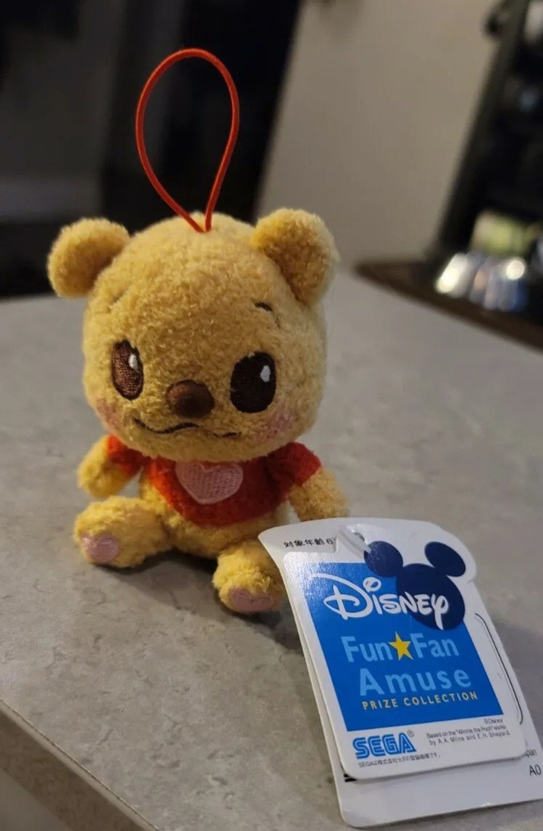 Disney Disney Fun Fan Amuse Sega Winnie The Pooh Mirror Plush 13