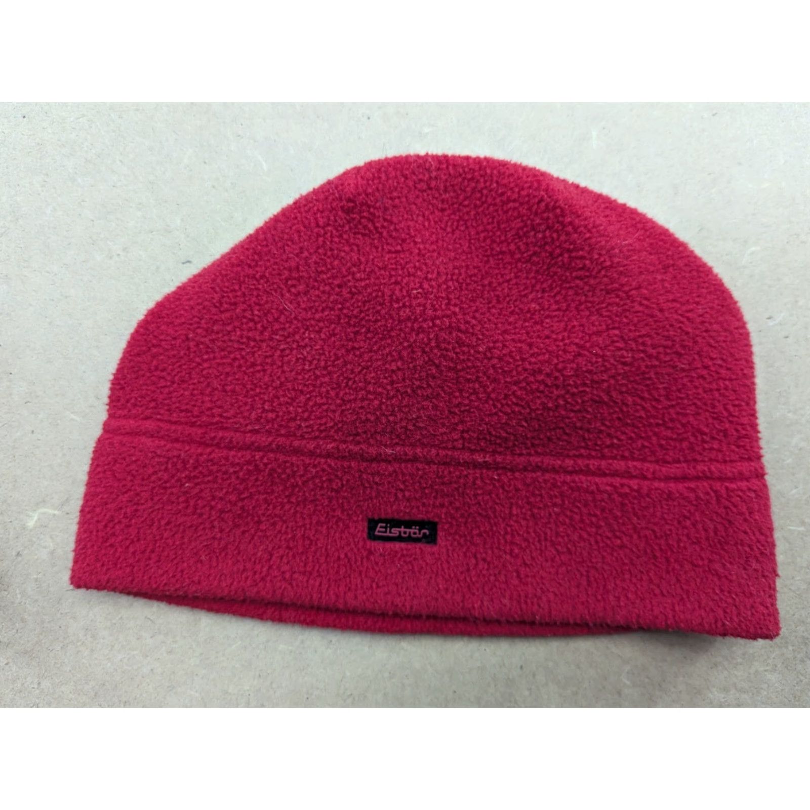 Vintage VINTAGE Eisbar Beanie Hat One Size Fleece Red Lightweight Ski Stretch Cap Mens Womens Adults Unisex Beanie Size ONE SIZE - 2 Thumbnail