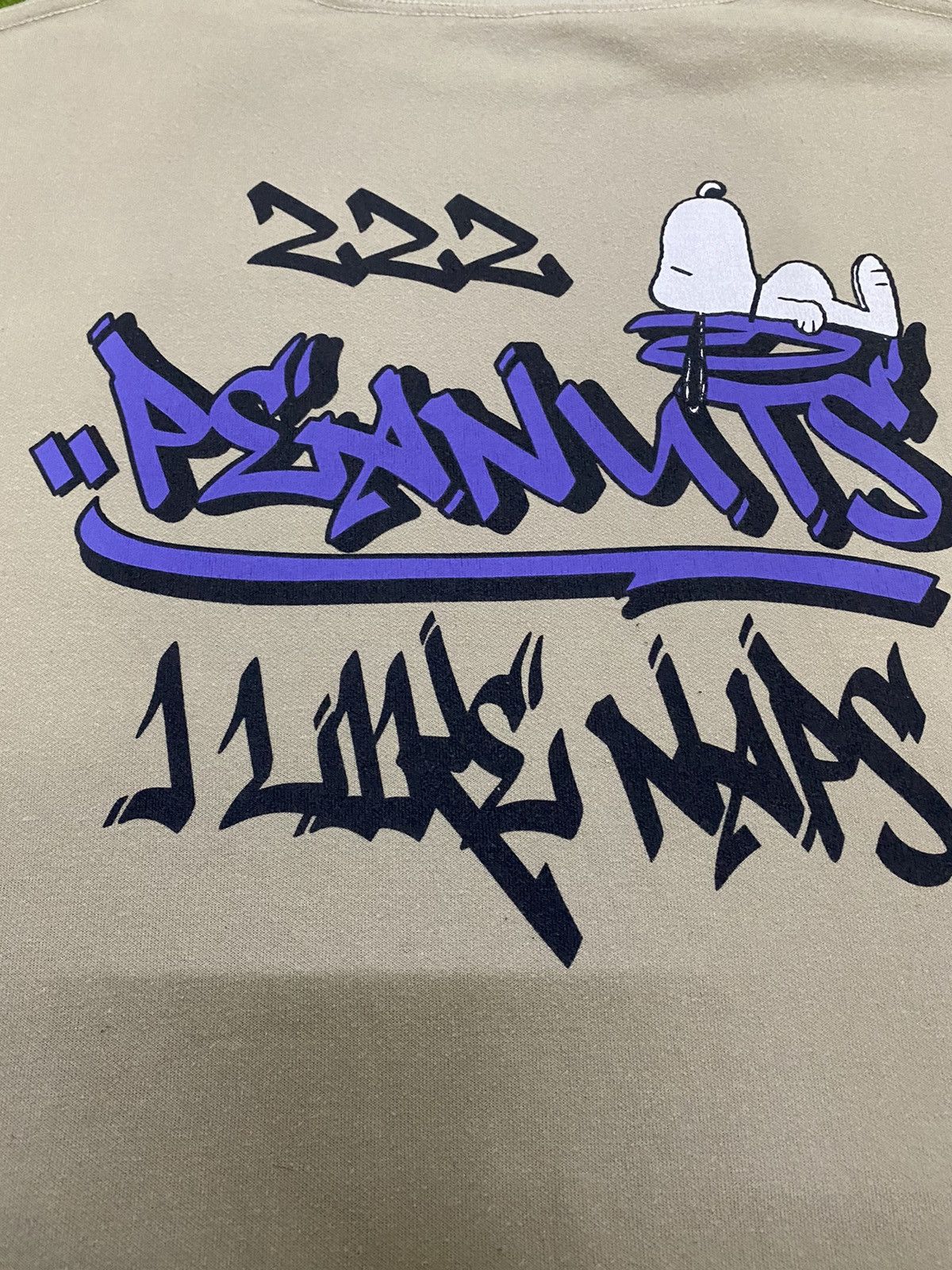 Peanuts 🔥PEANUTS I LIKE NAPS GRAFITI FONT ART BACK HIT SWEATSHIRT Size US M / EU 48-50 / 2 - 2 Thumbnail