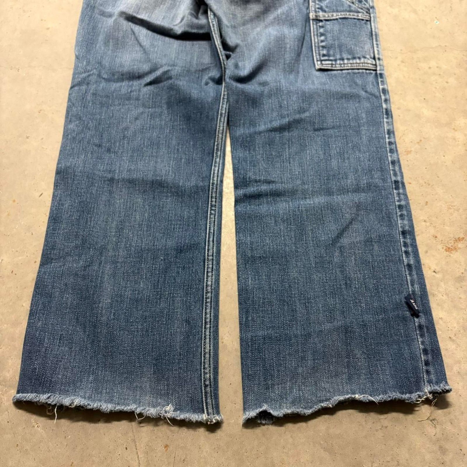 Tommy Hilfiger × Vintage Crazy Vintage 90s Tommy Hilfiger Carpenter Cropped Jeans Size US 33 - 5 Thumbnail