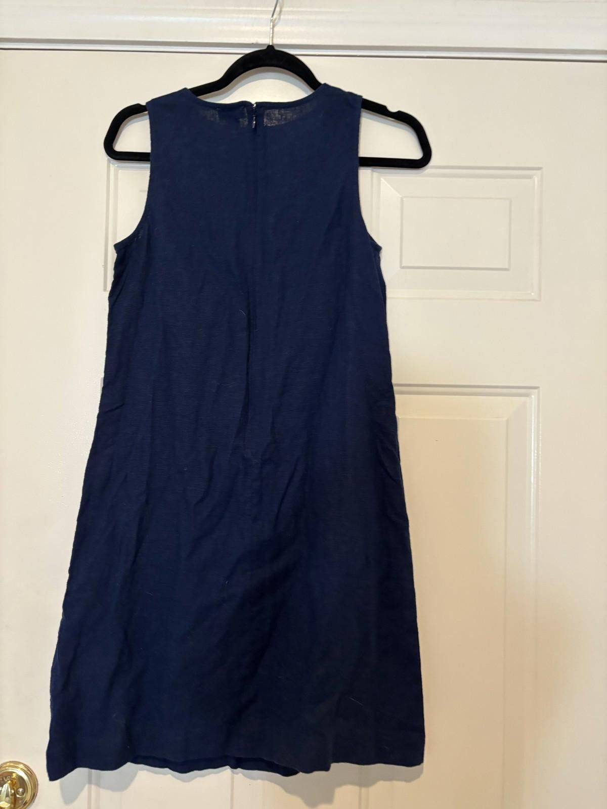 J.Crew Women's sz O J Crew blue cotton dress new with tags #603 Size XS / US 0-2 / IT 36-38 - 2 Thumbnail