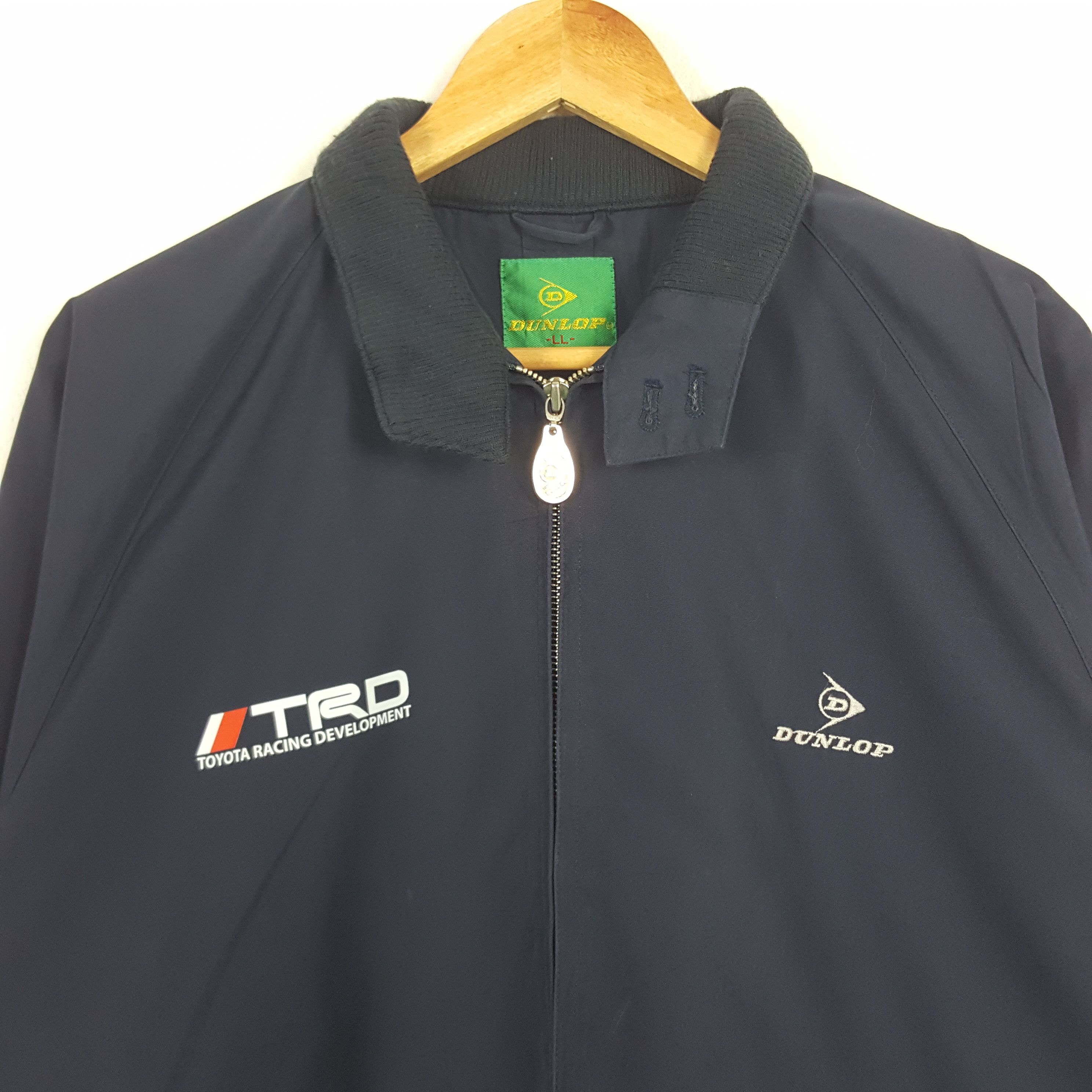 Japanese Brand × Vintage Vintage Dunlop X TRD Toyota Racing Japanese Custom Jacket Size US XL / EU 56 / 4 - 4 Thumbnail