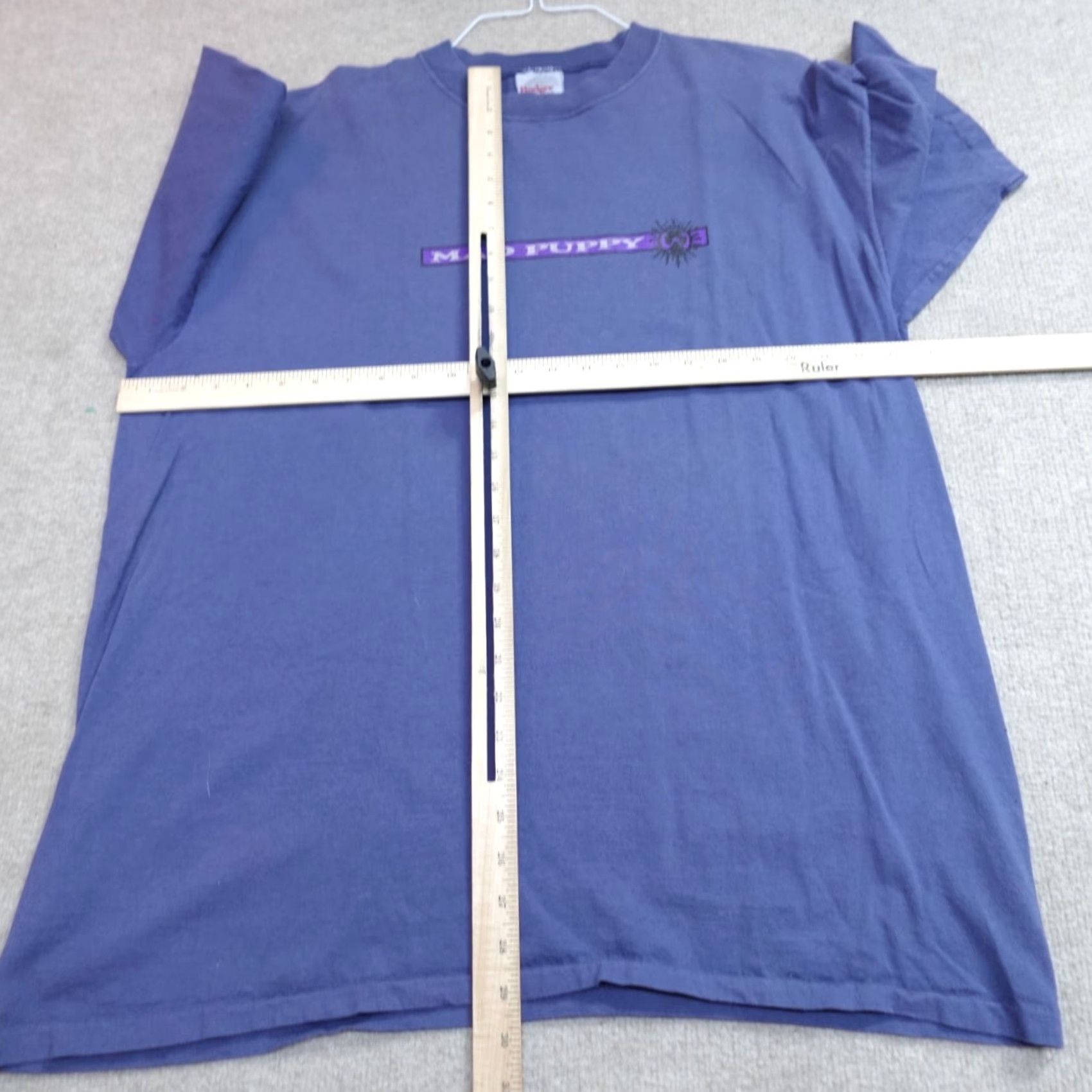 Vintage VINTAGE American Vintage Shirt XL Blue Double-Sided Made in USA Outdoors Mens XL Blue Short Sleeve Crew Neck Jersey Cotton Vintage 1990s T-Shirt Size US XL / EU 56 / 4 - 3 Thumbnail