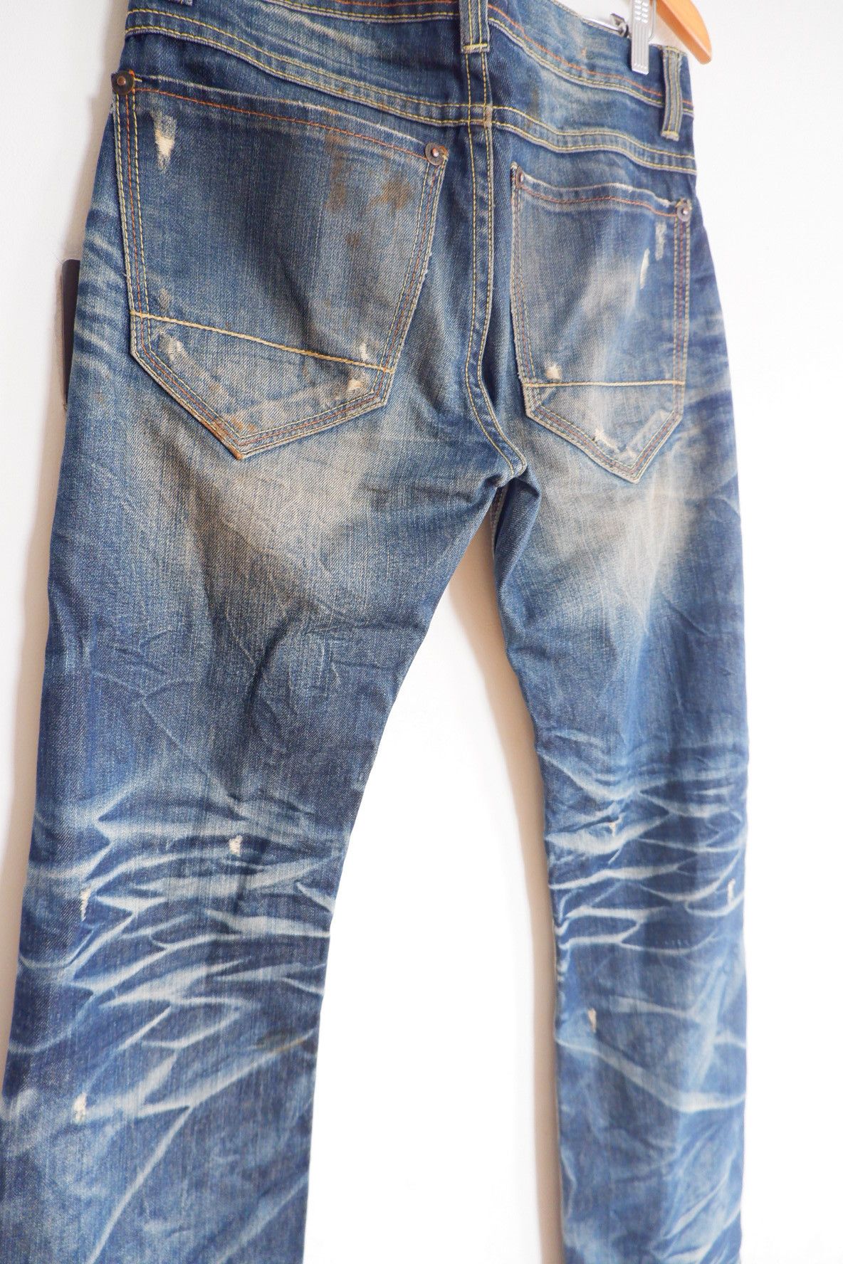 If Six Was Nine Vintage Slacks Japan Ripped Jeans Size US 32 / EU 48 - 4 Thumbnail