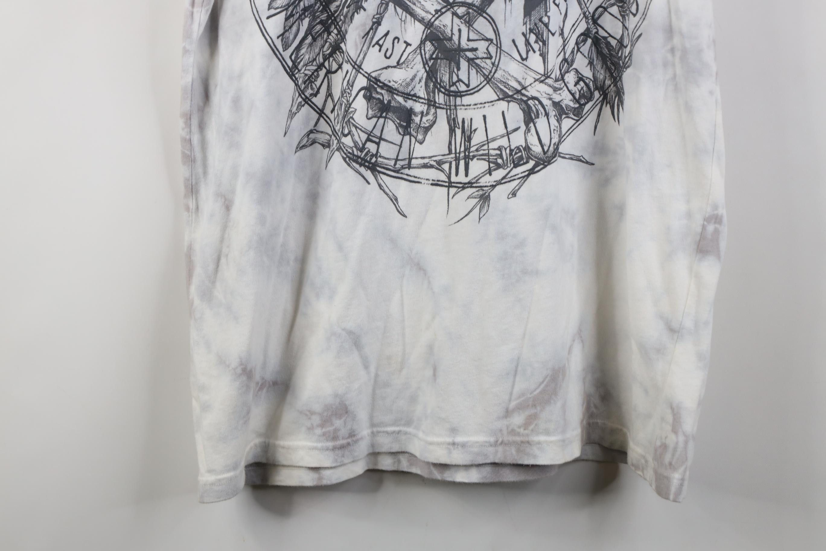 Affliction Affliction Wash Indian Skull Skeleton UFC MMA T-Shirt USA Size US M / EU 48-50 / 2 - 13 Thumbnail
