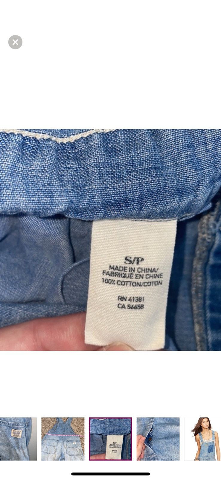 Denim & Supply Ralph Lauren Ralph Lauren denim and supply small denim shortalls Size 28" / US 6 / IT 42 - 6 Thumbnail