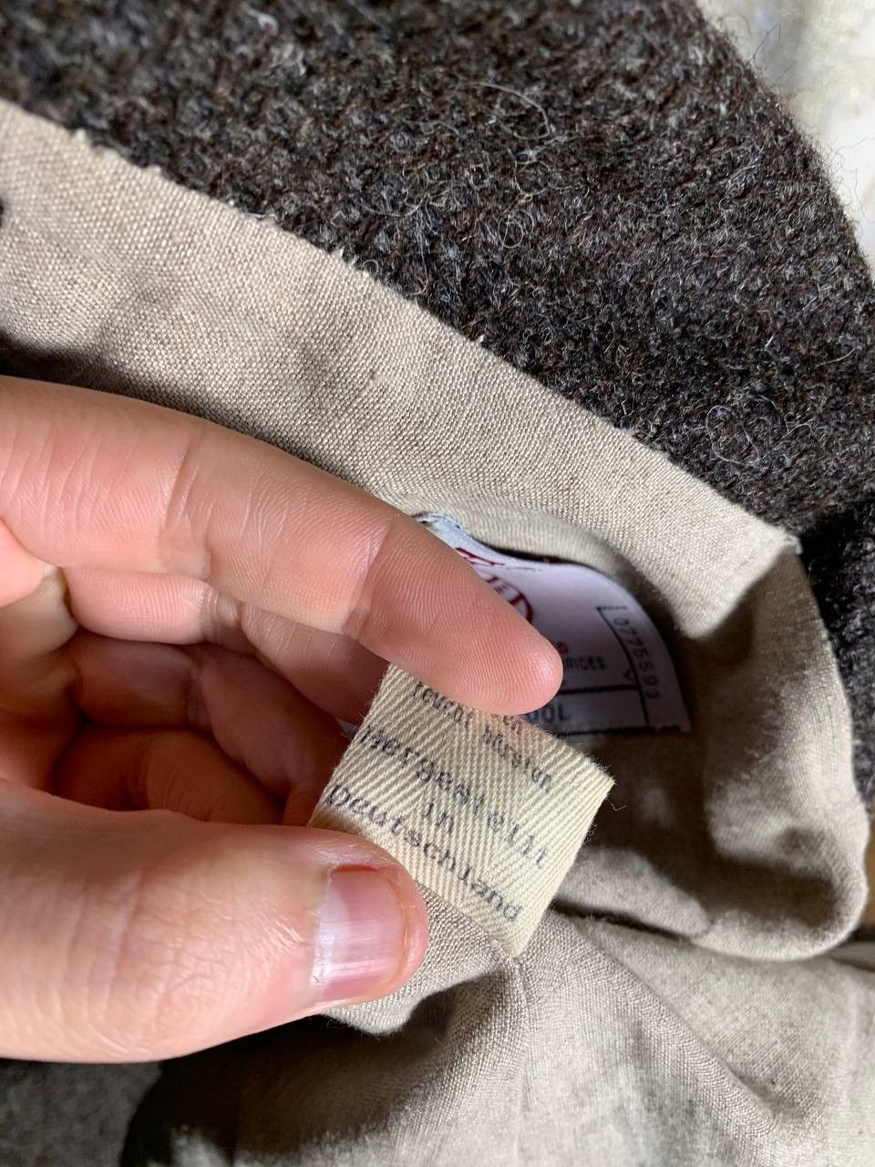Harris Tweed × Vintage VERY RARE HARRIS TWEED GREENPEACE BLAZER ENGLAND STYLE Y2K Size 46R - 7 Thumbnail
