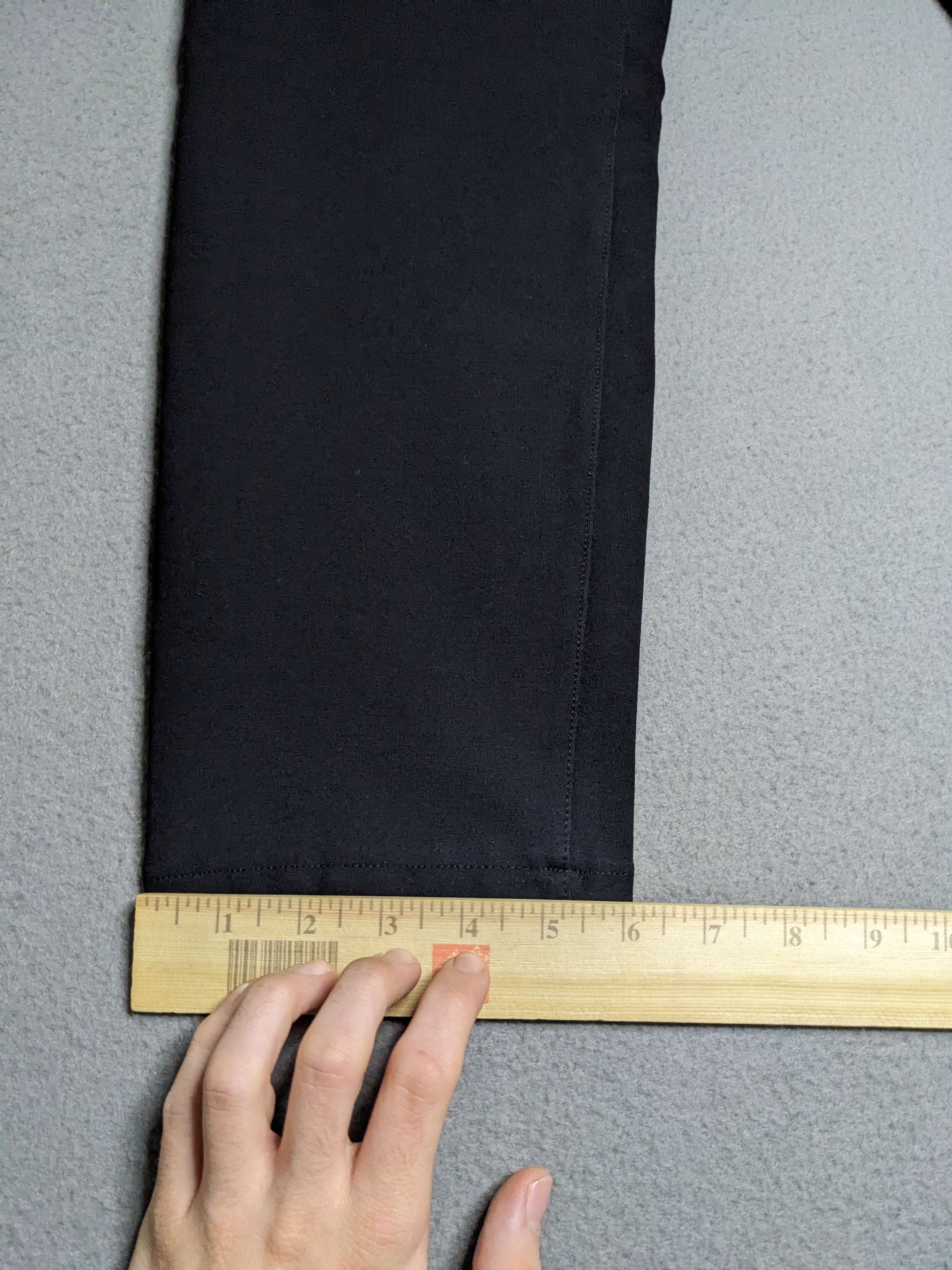 Karl Lagerfeld Karl Lagerfeld Pants Size 16 Straight Stretch Knit Trousers Size 38" / US 16 / IT 52 - 17 Thumbnail