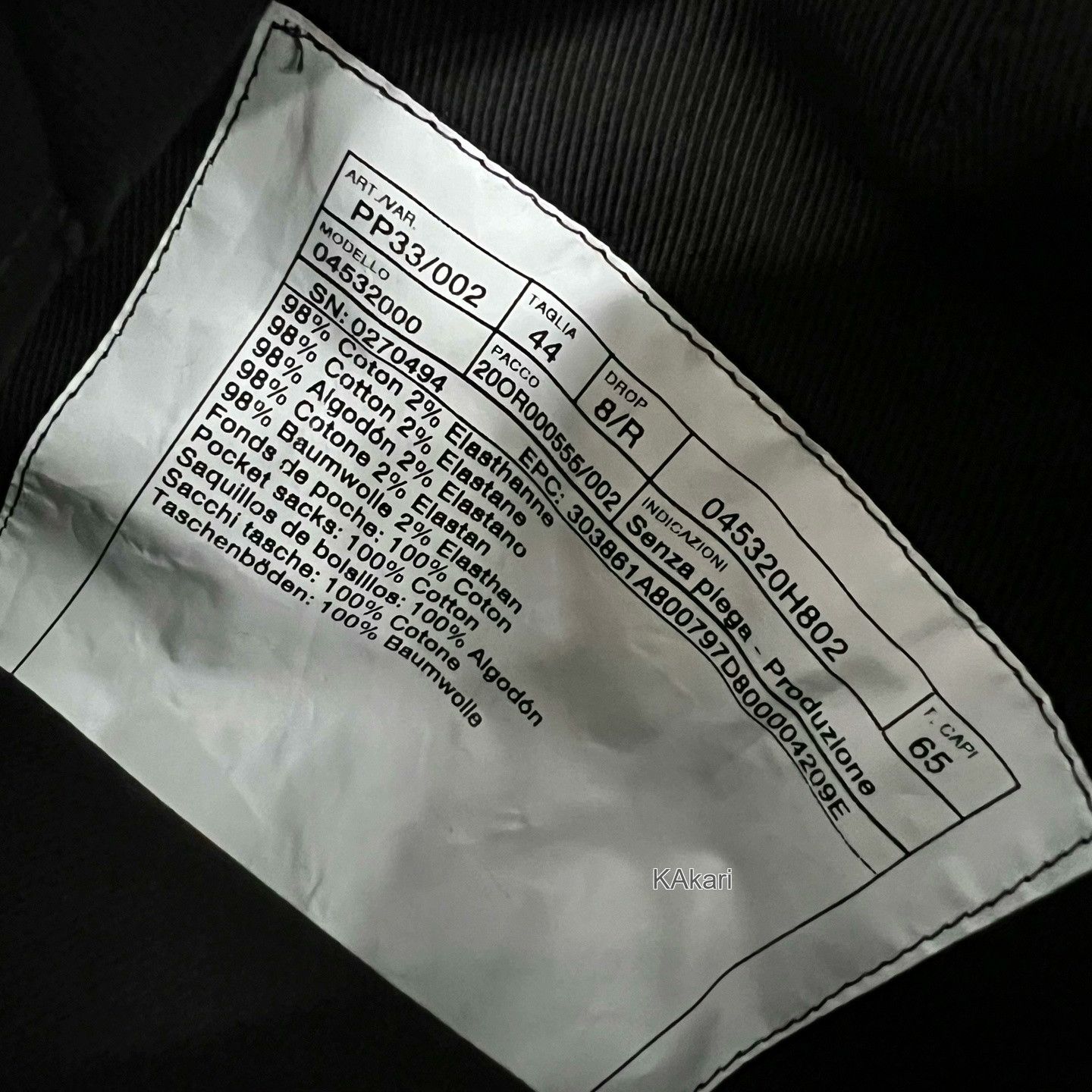 Hermes Hermes Black Pants Size 44 Size US 28 / EU 44 - 5 Thumbnail