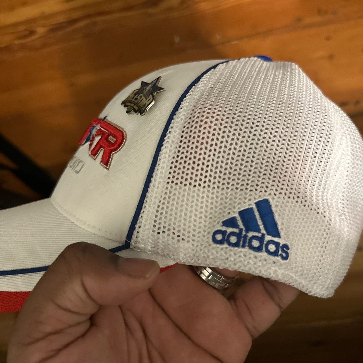 Adidas × Vintage Carmelo anthony signed hat Size 46 - 5 Thumbnail