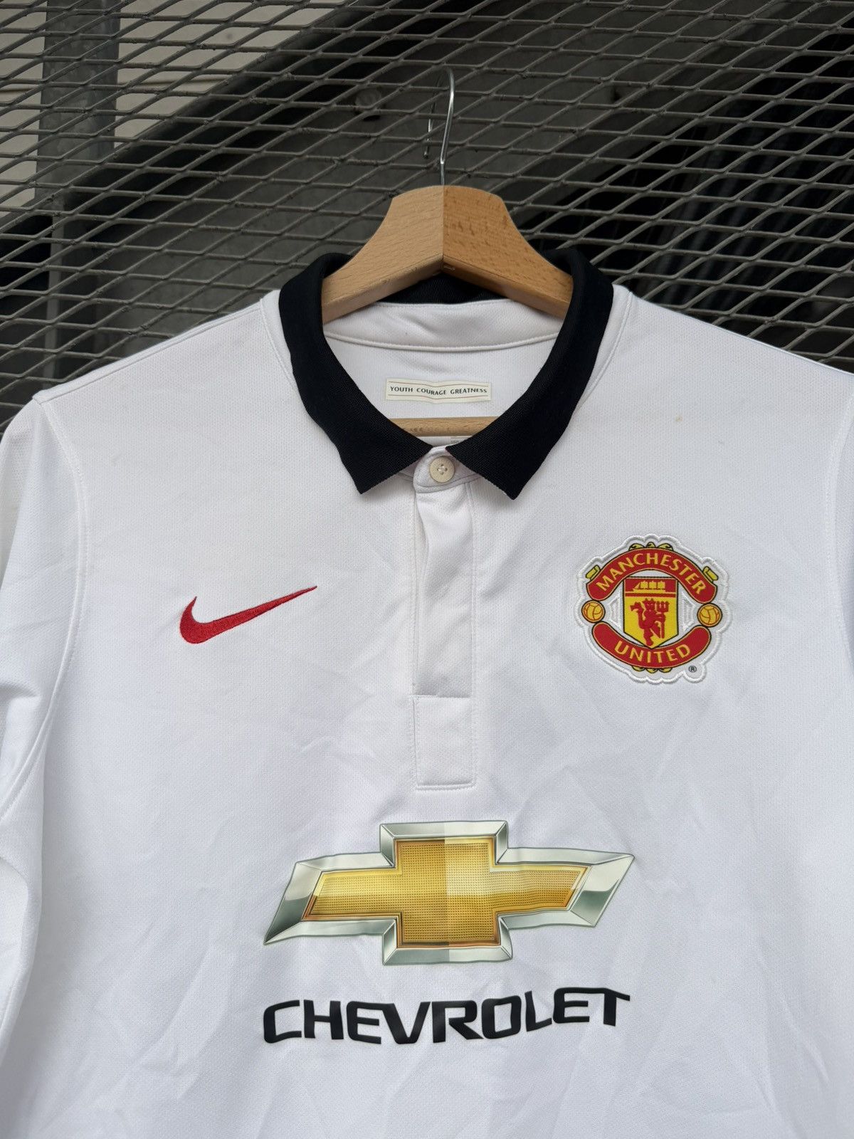 Nike Nike Manchester United 2013/2014 yXL Soccer Jersey Size US S / EU 44-46 / 1 - 3 Thumbnail