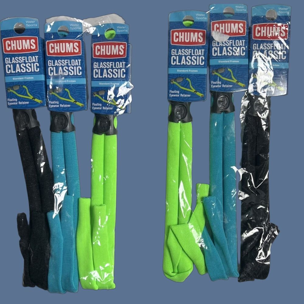 Chums Chums Glassfloat Classic Eyewear Retainers LOT of 6 Sunglasses ...