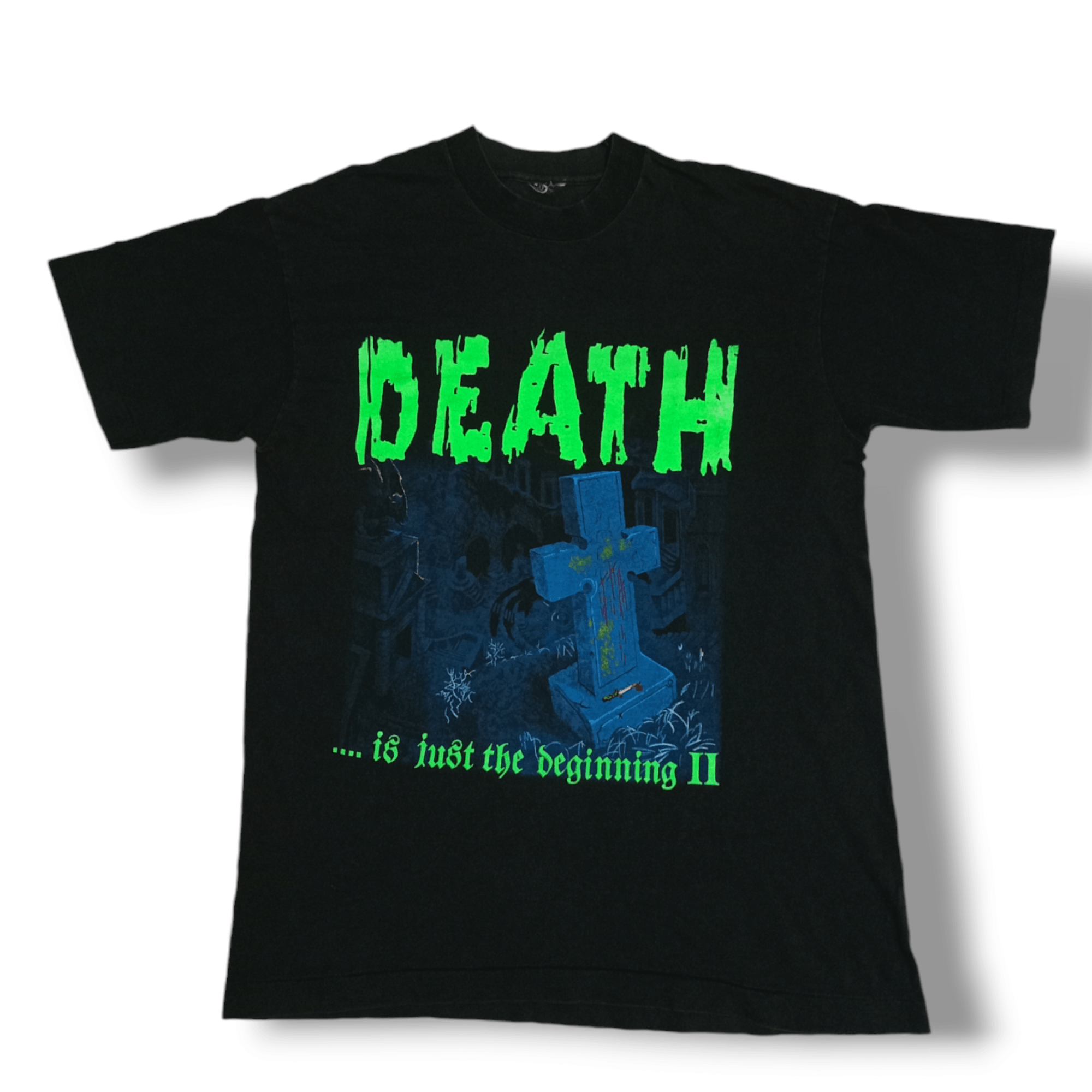 Band Tees × Vintage Vintage rare nuclear blast record t shirt Size US L / EU 52-54 / 3 - 1 Thumbnail