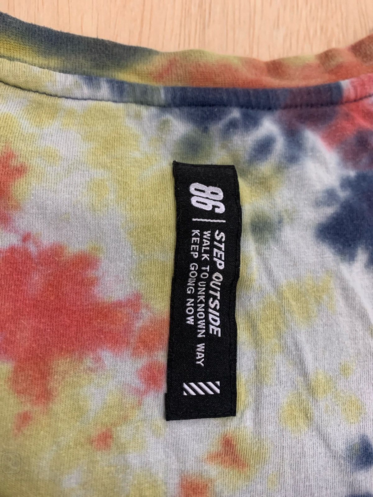 Hysteric Glamour × Japanese Brand Y2k Airwalk Tie dye Tshirt Size US L / EU 52-54 / 3 - 6 Thumbnail