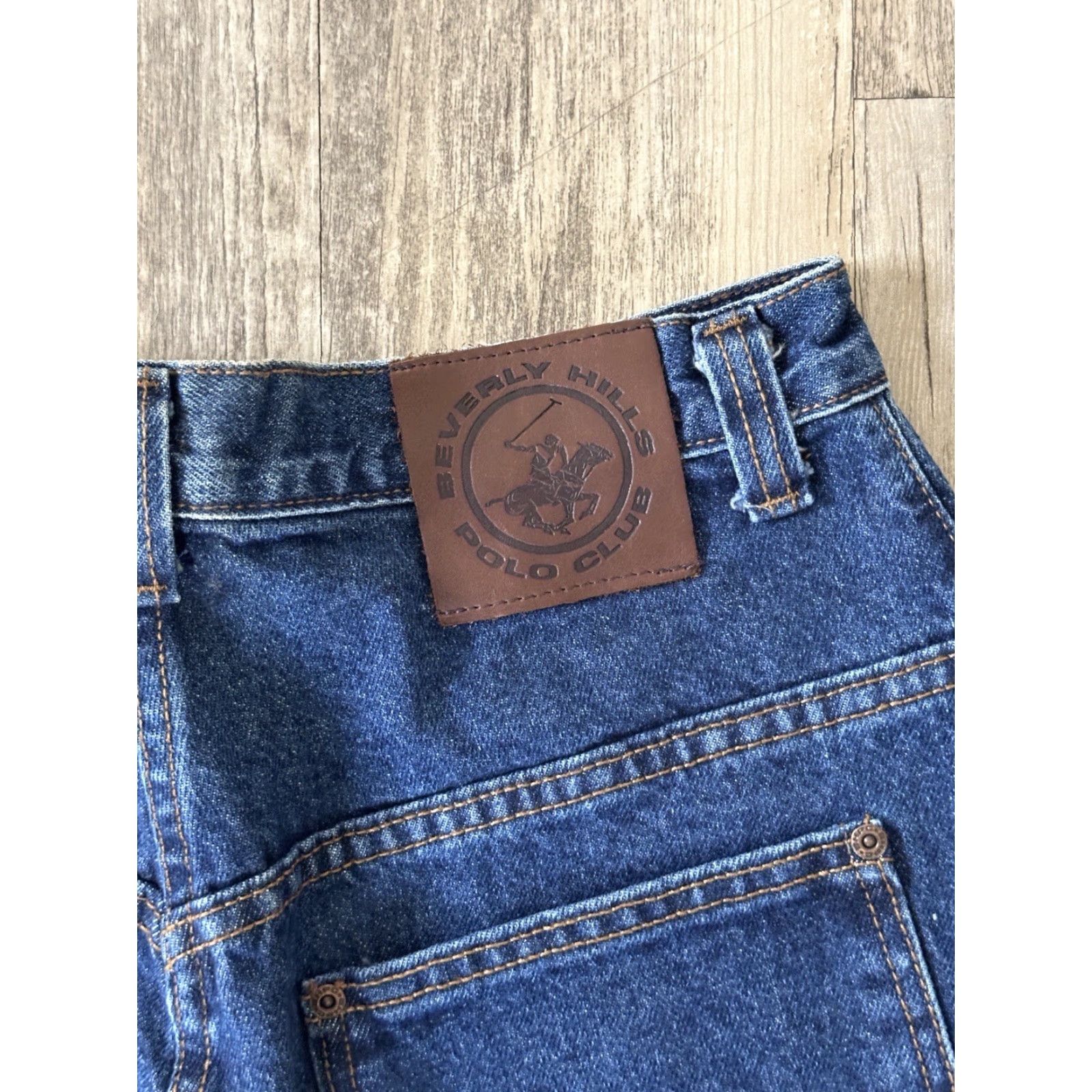 Beverly Hills Polo Club VINTAGE Beverly Hills Polo Club Jeans 32x34 Men’s Denim Blue Wide-Leg 9 LEG OPENING 5-Pocket Regular Baggy VTG RARE JNCO SKATER USA Polo Jeans Size US XS / EU 42 / 0 - 7 Thumbnail