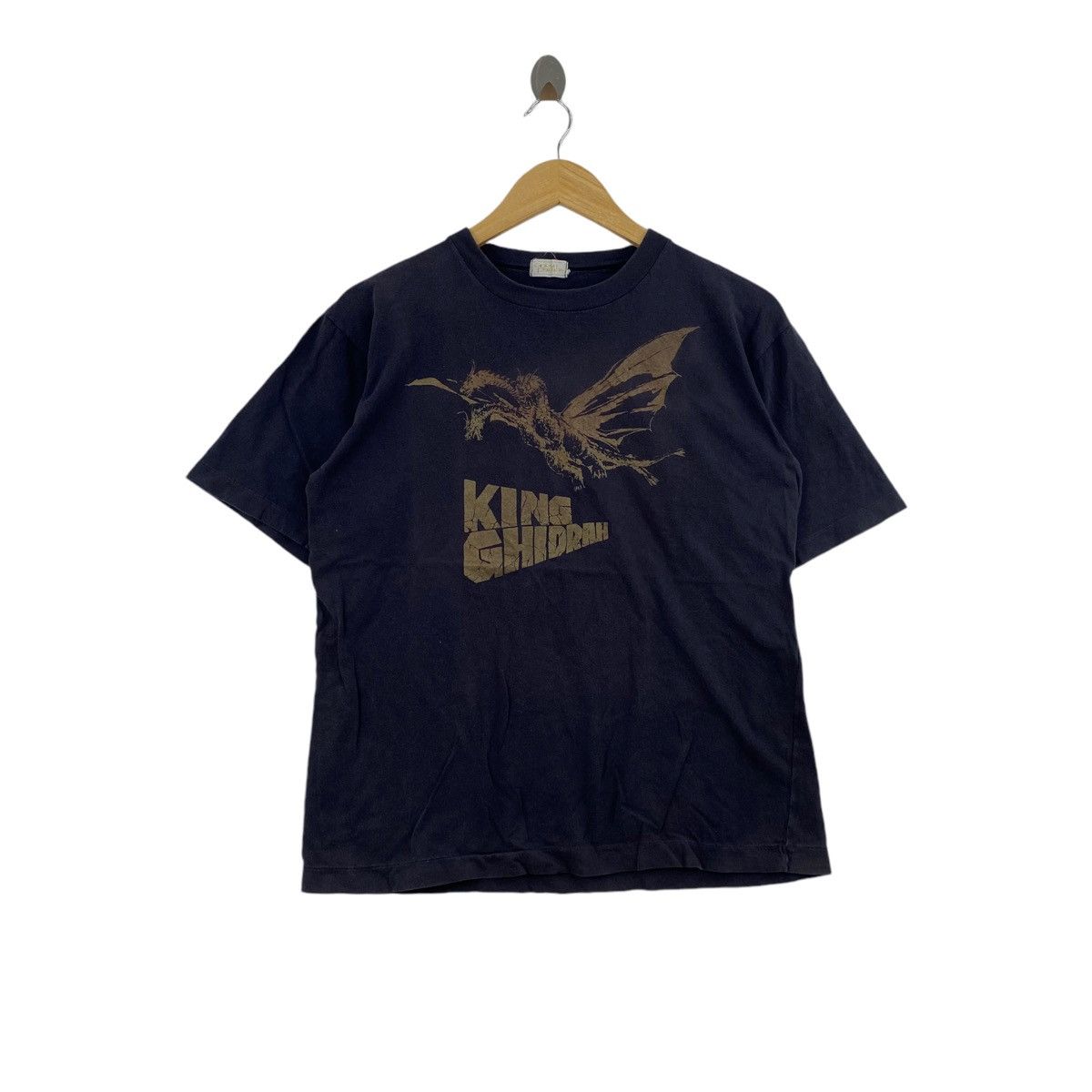 Vintage Vintage GENERAL PRODUCT GODZILLA King Ghidrah Print Black Size US M / EU 48-50 / 2 - 1 Thumbnail
