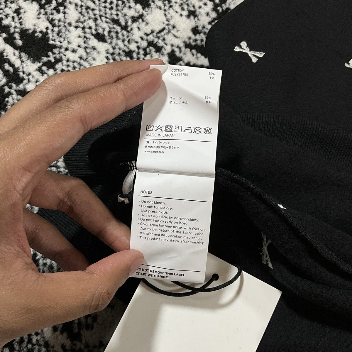 Wtaps WTAPS ACNE BONES CREWNECK Size US L / EU 52-54 / 3 - 9 Thumbnail