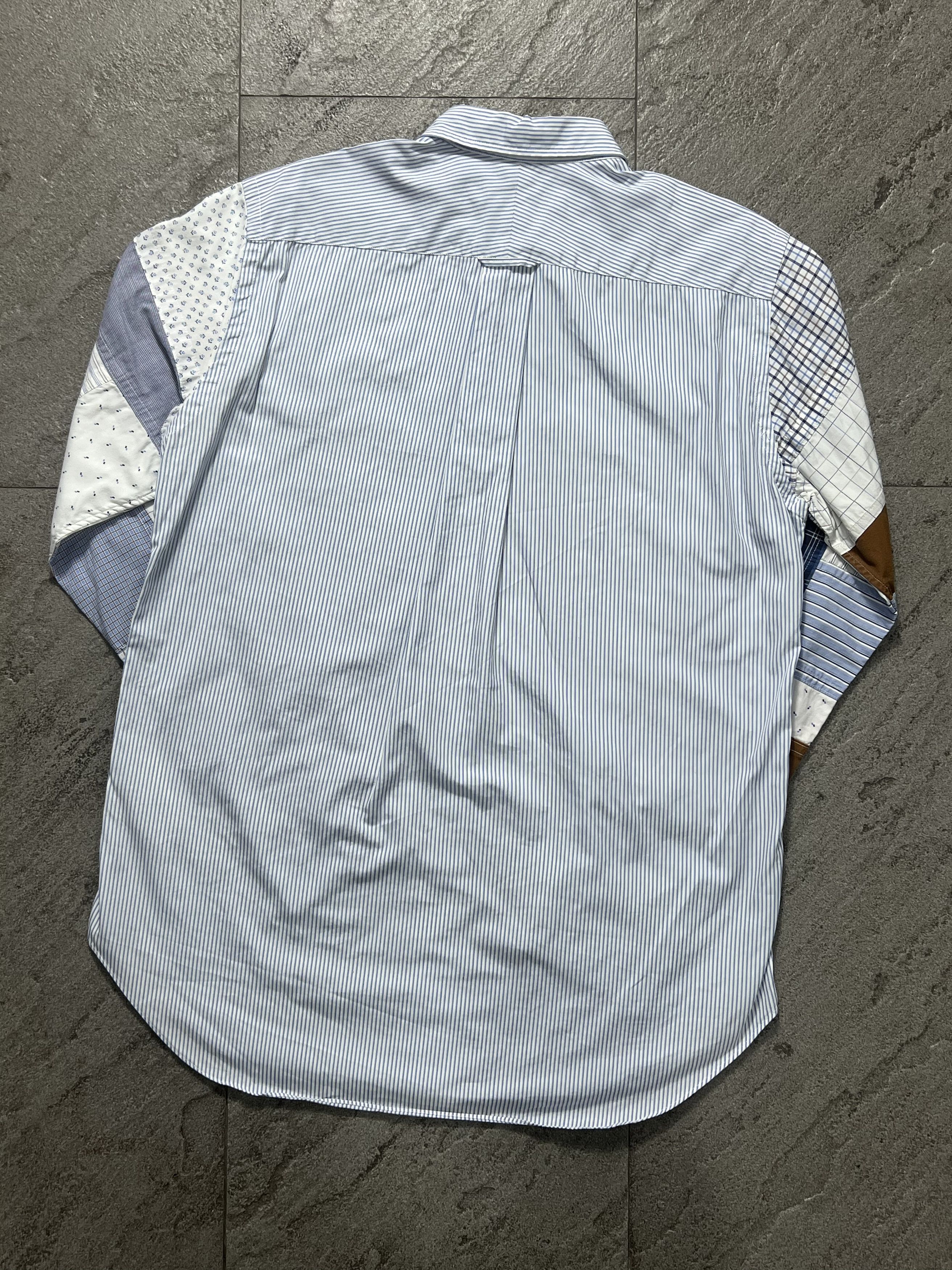 Junya Watanabe Junya Watanabe Comme des Garçons patchwork shirt Size US S / EU 44-46 / 1 - 2 Thumbnail