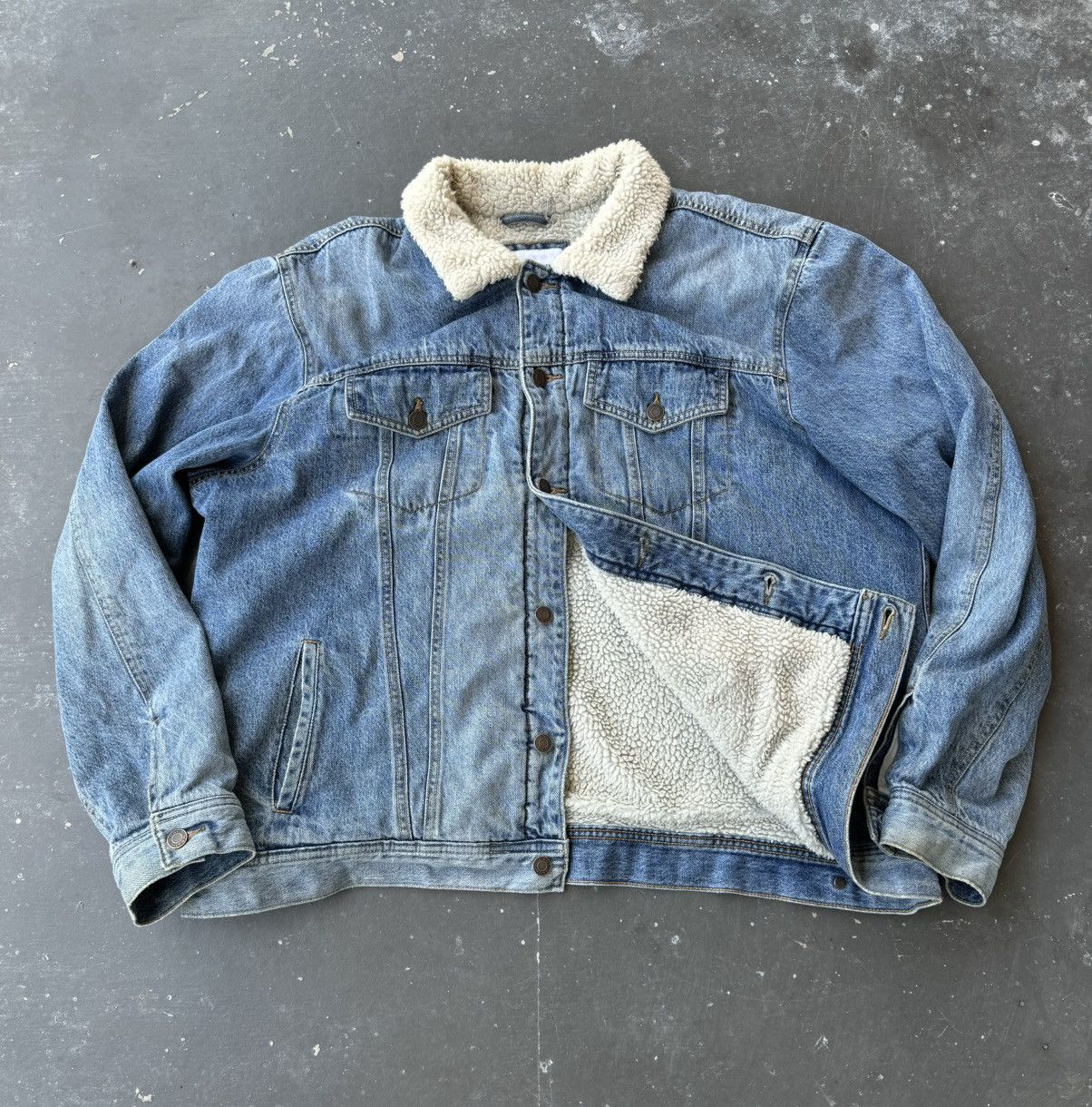 Levi's × Other × Vintage Denim Jacket Fur Inner Size US XXL / EU 58 / 5 - 2 Thumbnail