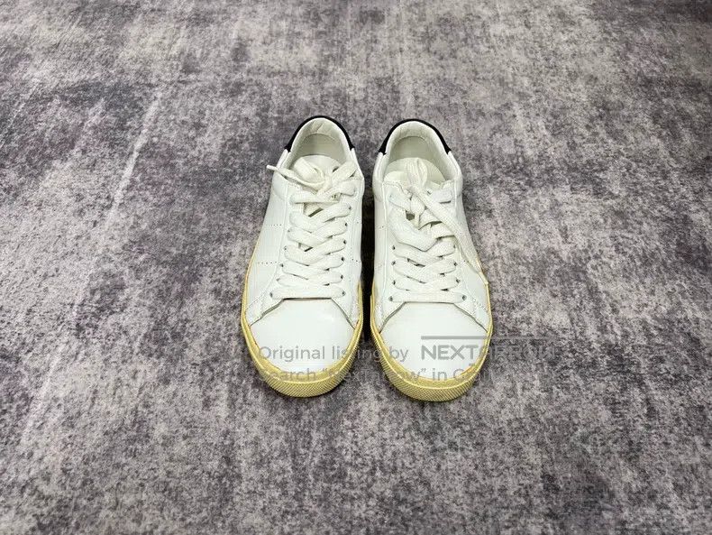 Saint Laurent Paris Saint Laurent Paris White sneakers Size US 5.5 / IT 35.5 - 2 Thumbnail