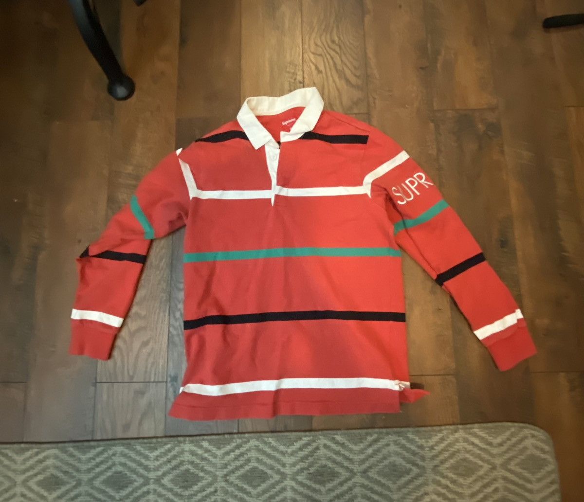 Supreme Supreme rugby shirt | Grailed