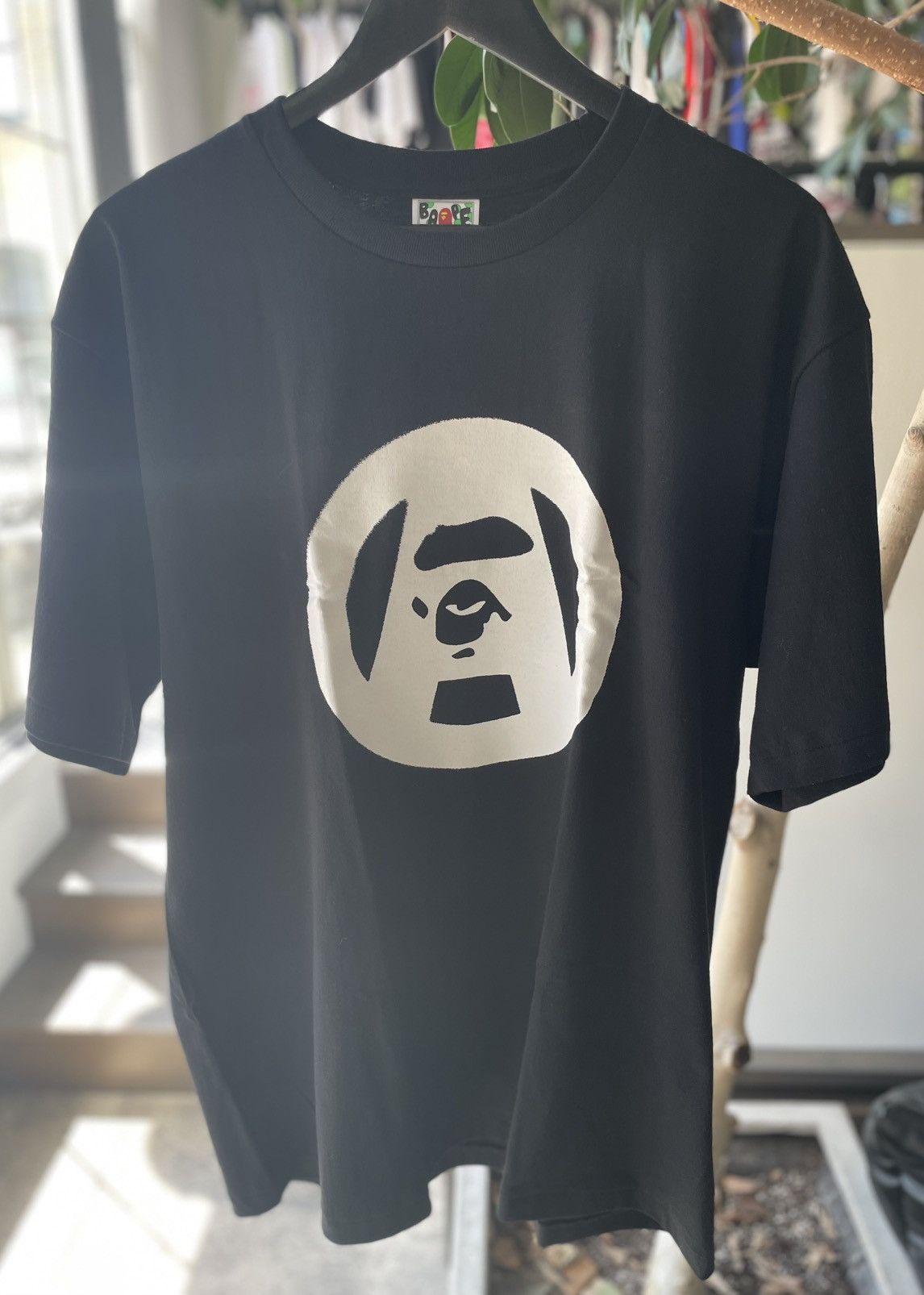 Bape Bathing Ape Stencil Circle Ape-face T-shirt Size US XXL / EU 58 / 5 - 3 Thumbnail