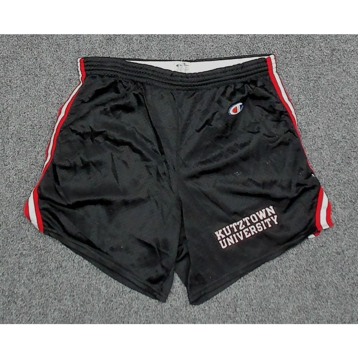 Champion Champion | Vintage 90s Kutztown University Mesh Shorts Size US 29 - 3 Thumbnail