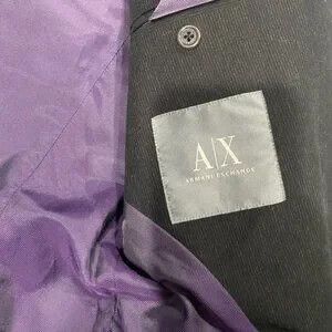 Armani Exchange Armani Exchange men blazer black Size 40R - 4 Thumbnail