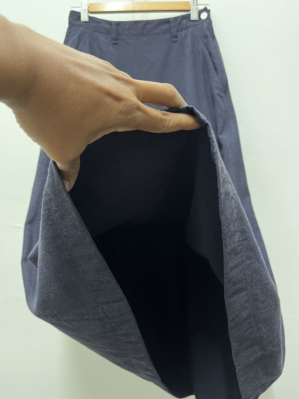 Issey Miyake Vintage Plantation by Issey Miyake Rayon Cotton Skirt Size 27" / US 4 / IT 40 - 8 Thumbnail