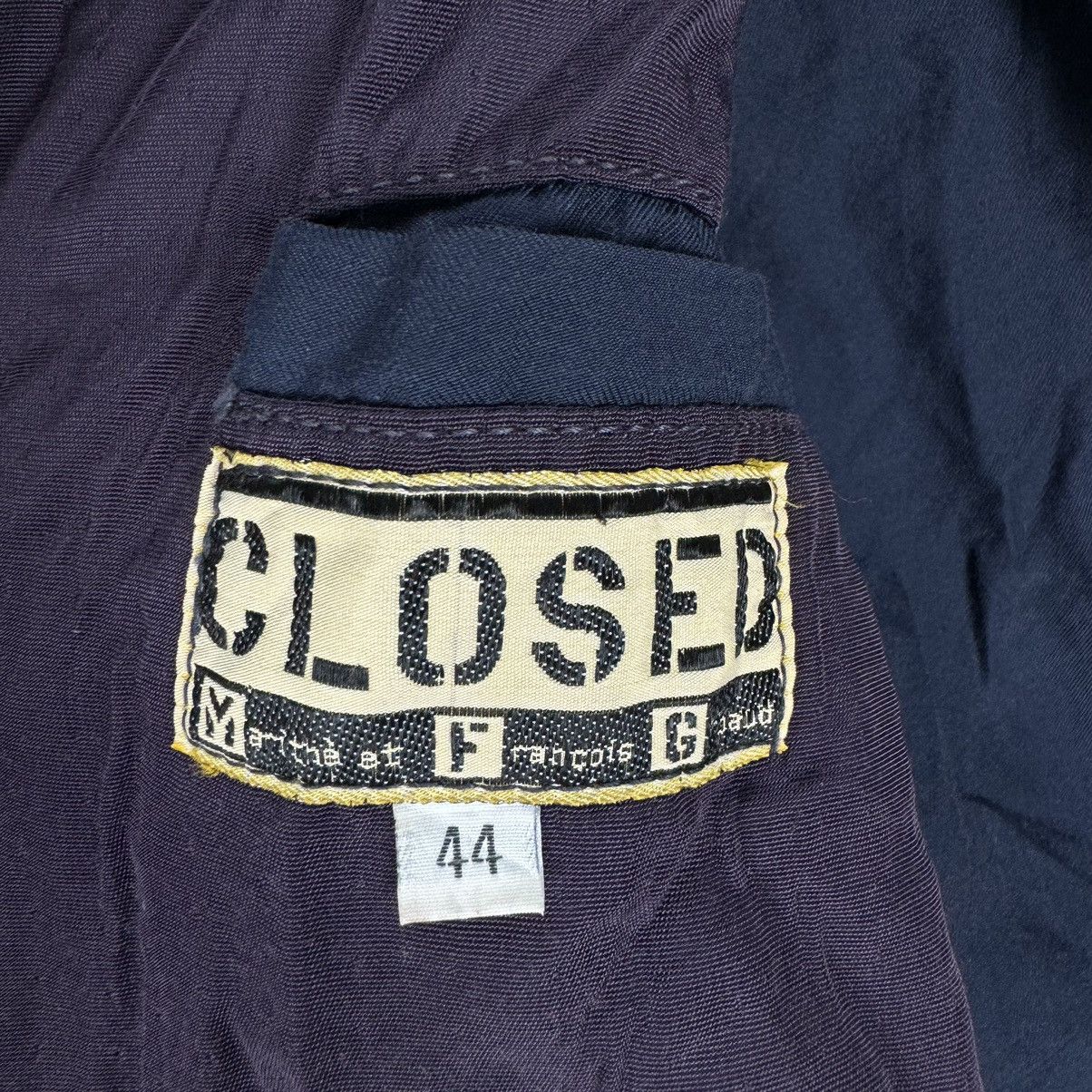 Marithe + Francois Girbaud 🌟80s CLOSED MFG BOMBER JACKET Size US S / EU 44-46 / 1 - 9 Thumbnail