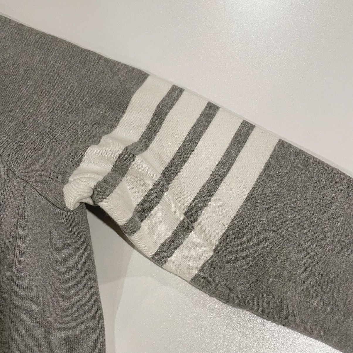 Thom Browne Thom Browne Engineered 4-Bar hand made crush zipped hoodie Size US XS / EU 42 / 0 - 3 Thumbnail