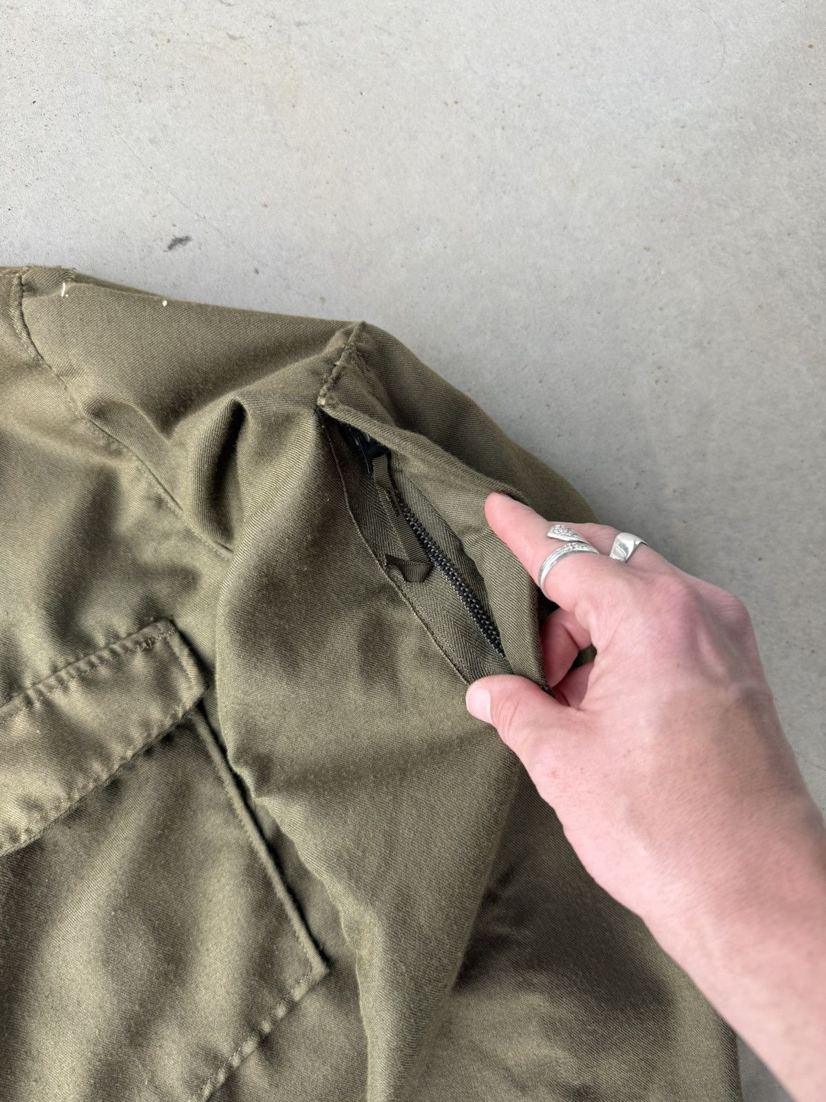 Other Vintage 90s Military Flyers Green Zip Up Collared Shirt Size US M / EU 48-50 / 2 - 4 Thumbnail
