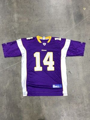 Vtg Minnesota Vikings Rawlings factory Football Practice Jersey Size Large Made In USA