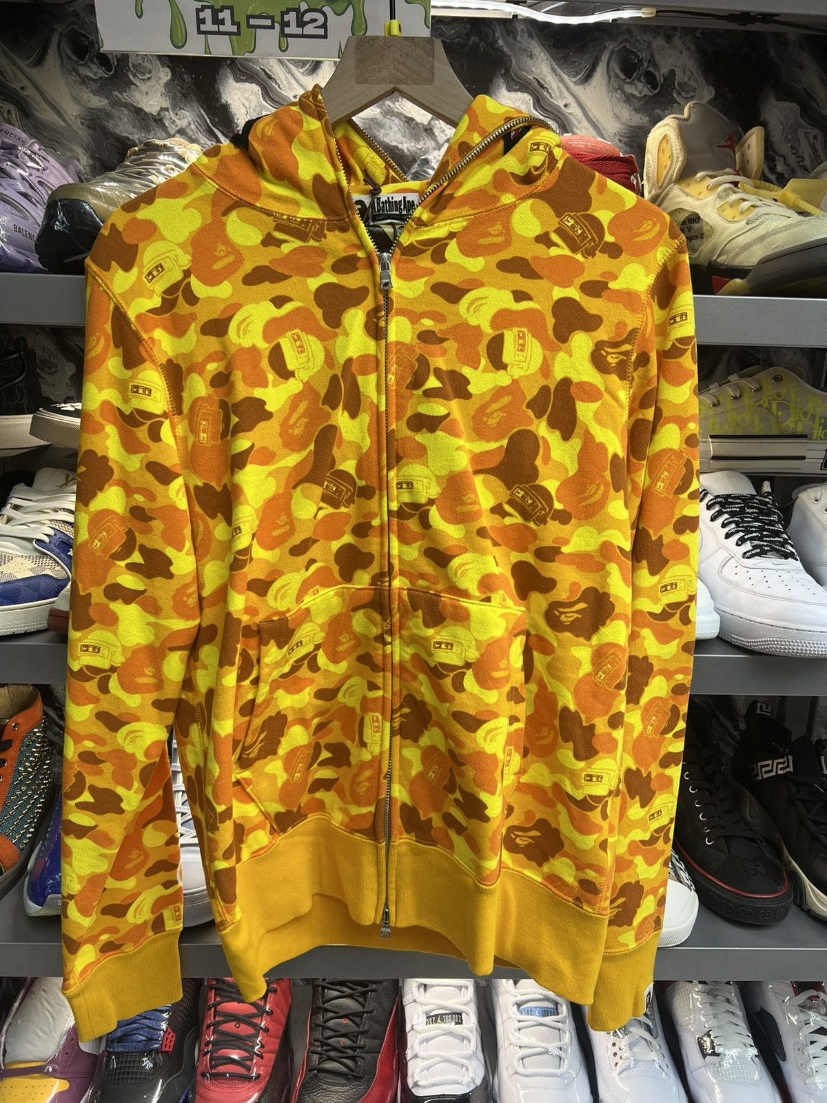 Bape Bape x PUBG Camo Shark Hoodie Size US M / EU 48-50 / 2 - 1 Thumbnail