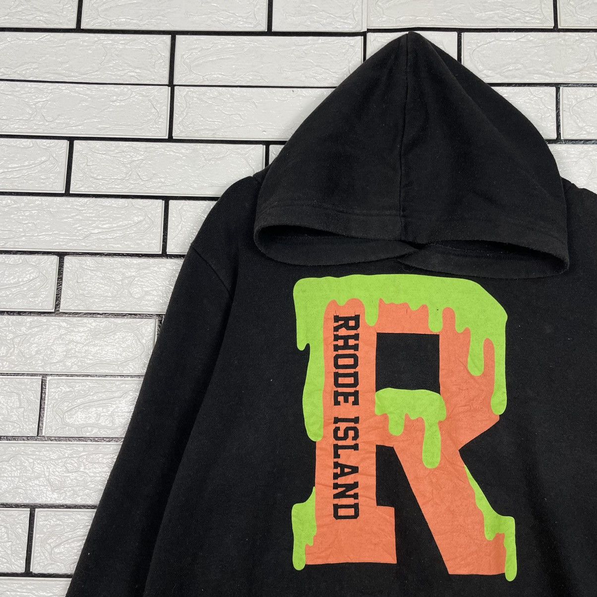 Japanese Brand Rhode Island Big Logo Pullover Hoodie Size US L / EU 52-54 / 3 - 6 Thumbnail
